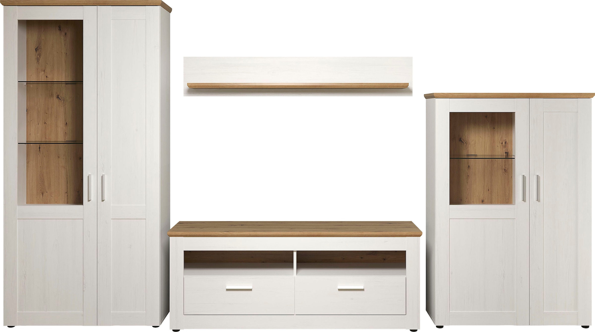 Home affaire Wohnwand »Nybro«, (Set, 4 St.)