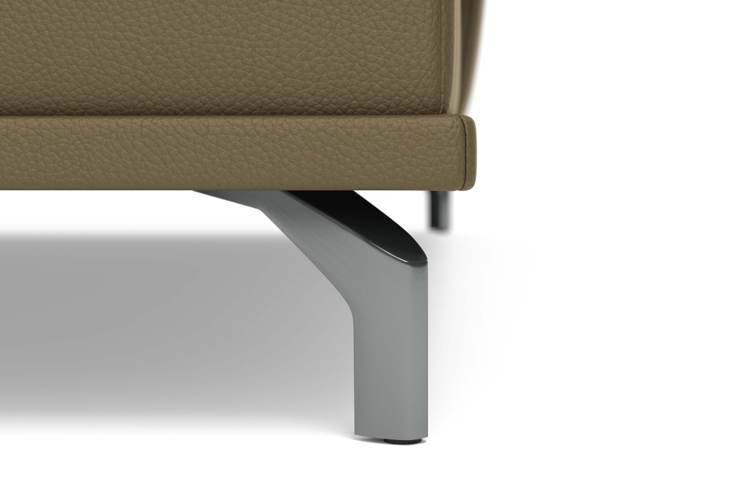 Places of Style Wohnlandschaft »Costello U-Form, mit Sitztiefenverstellung, Armteilverstellung und«, 3 Nierenkissen, optional Bettfunktion und Bettkasten