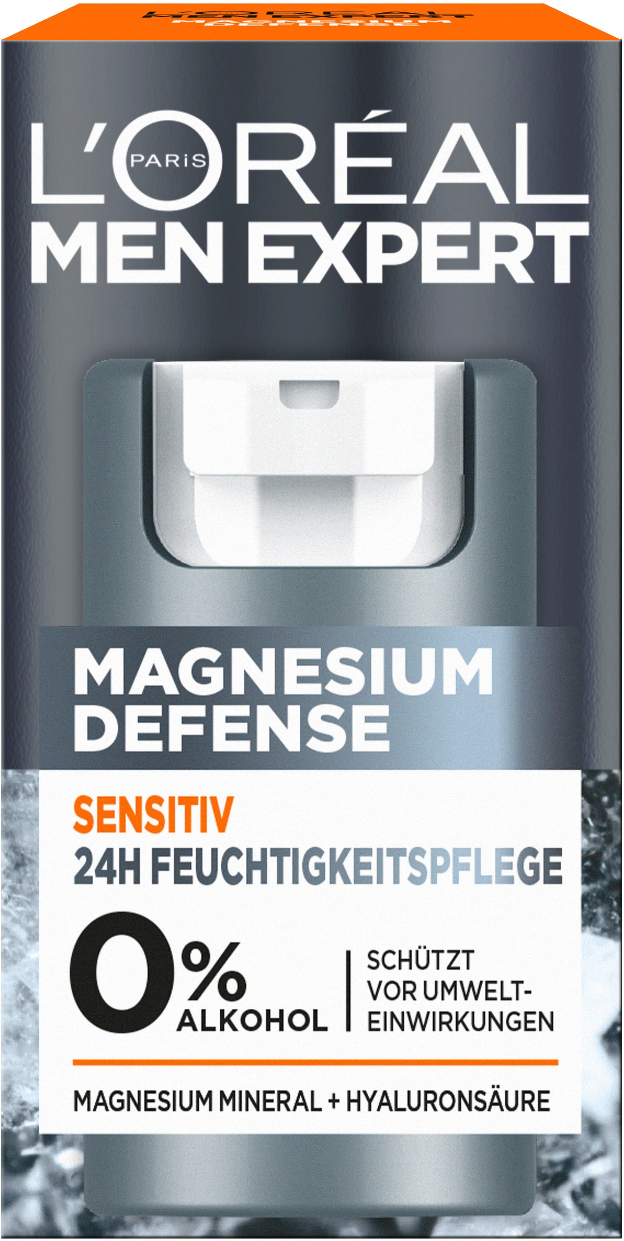 L'ORÉAL PARIS MEN EXPERT Gesichtsgel »Magnesium Defense Pflege«, mit hoher Wirksamkeit