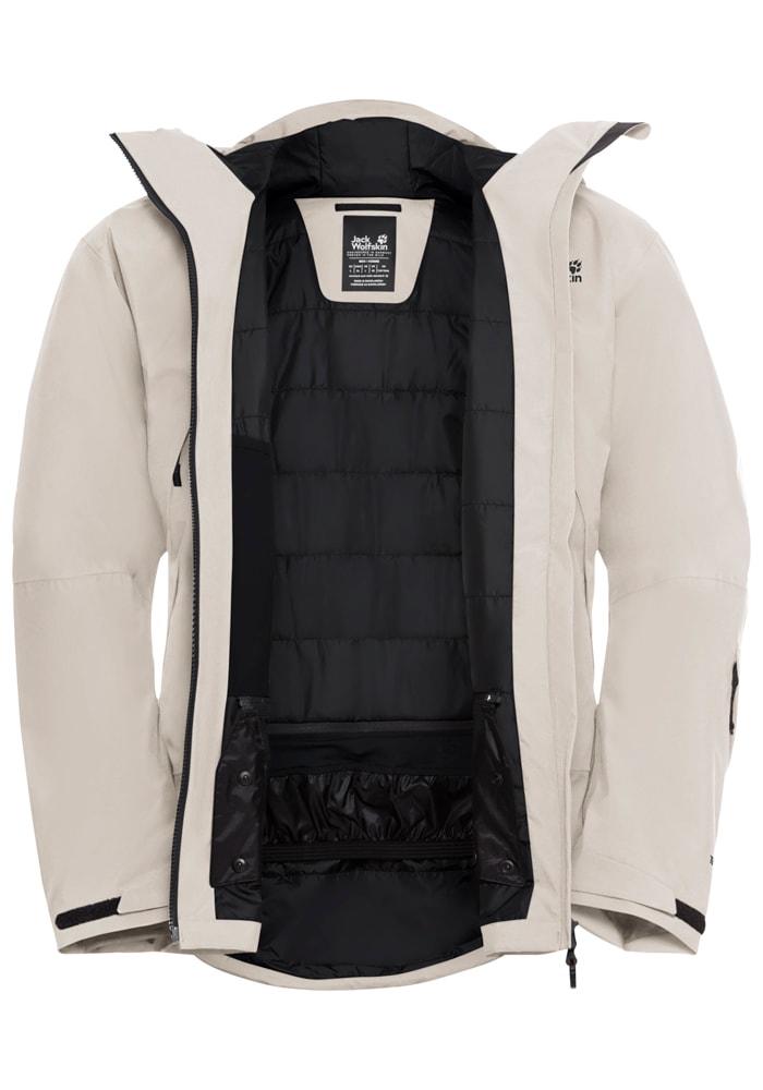 Jack Wolfskin Skijacke »FLOWLINE PRO 2L INS JKT M«, mit Kapuze