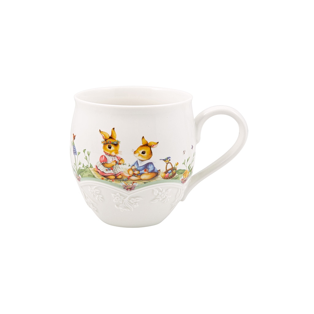 Villeroy & Boch Becher "Henkelbecher Spring Fantasy 0,5 l bunt"