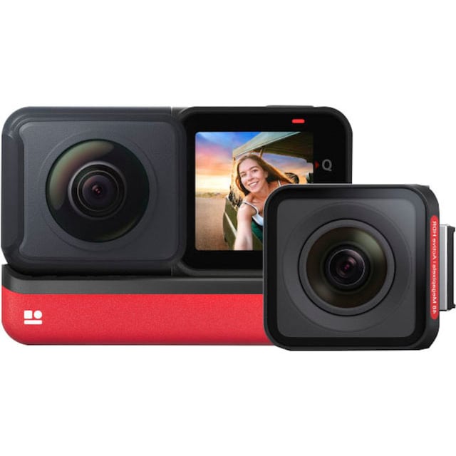 Insta360 Action Cam »INSTA360 ONE RS Twin Edition«, 4K Ultra HD, Bluetooth- WLAN (Wi-Fi) ➥ 3 Jahre XXL Garantie | UNIVERSAL