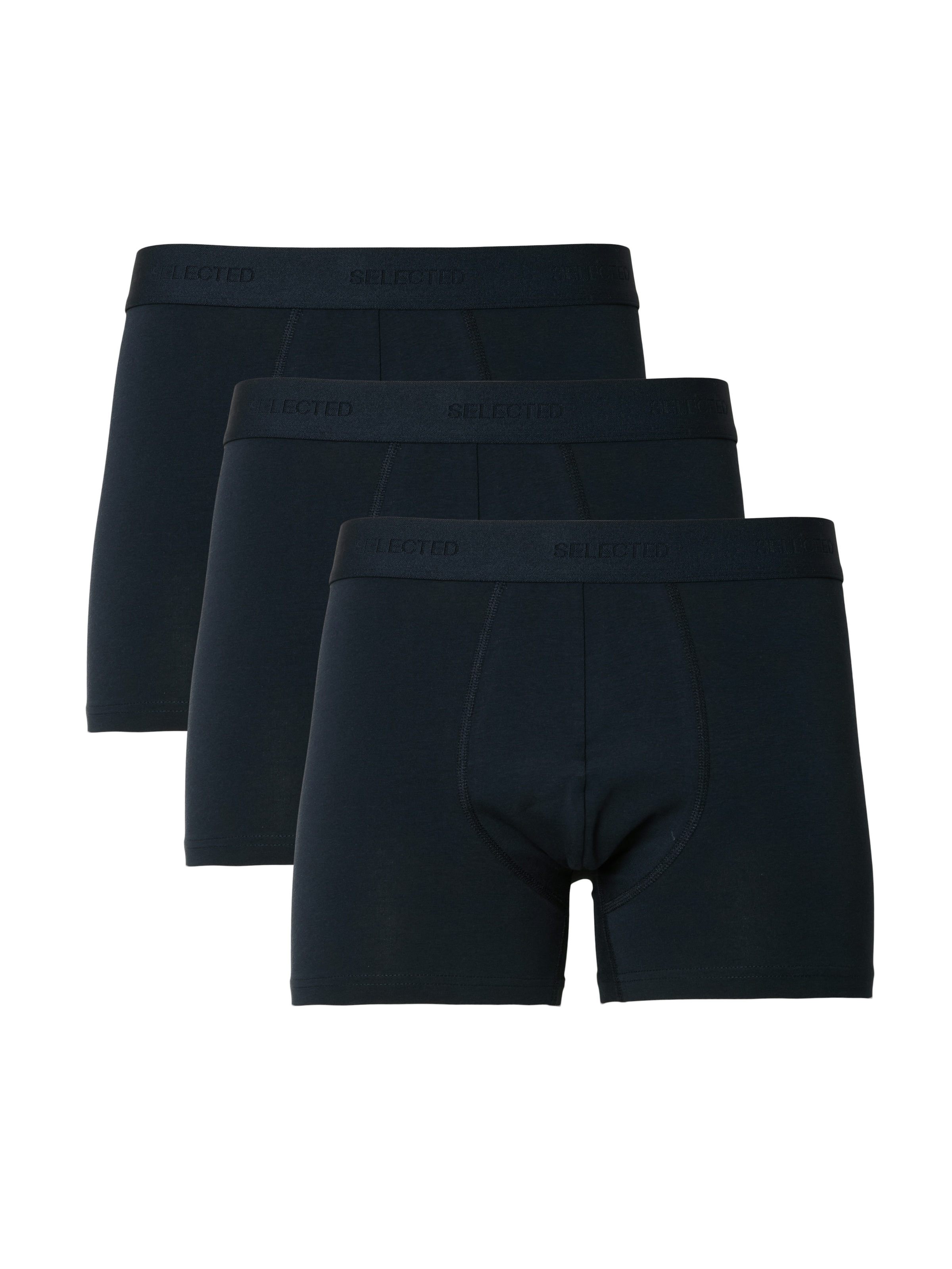SELECTED Boxershorts »SLHLIAM 3-PACK TRUNK NOOS« Packung, 3 Stk.