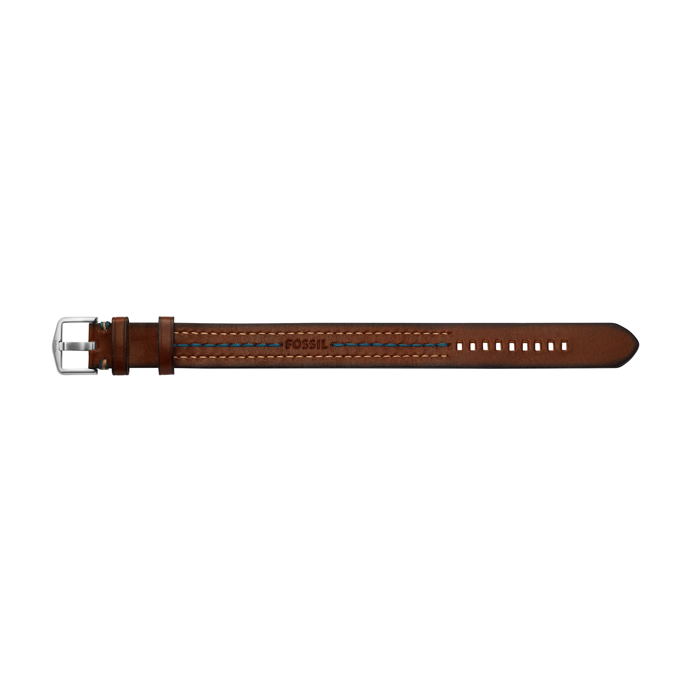 Fossil Armband »Schmuck Geschenk Metall, Leder, Textil EVERETT«