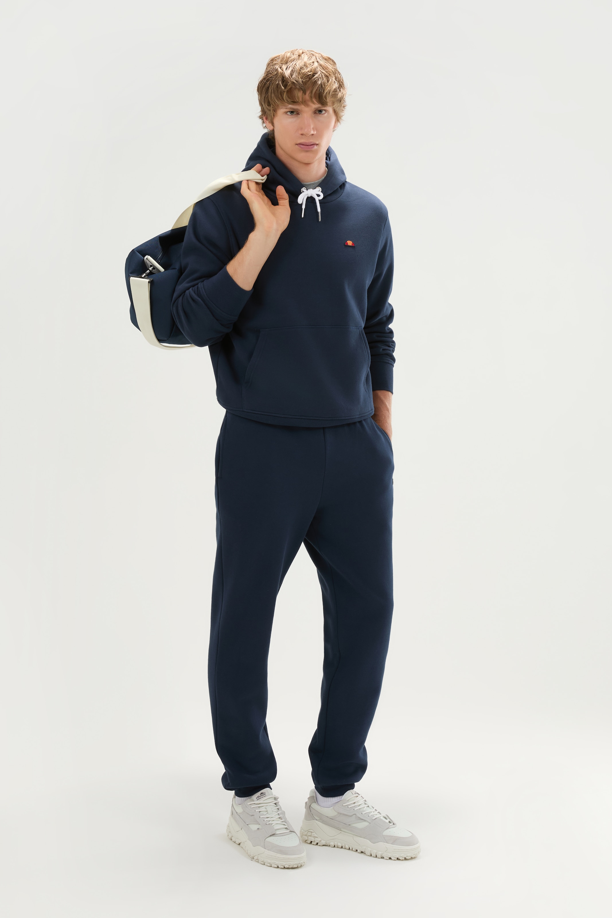 Ellesse Jogginganzug »TRACCOTA 2 OH HOODY AND JOGGER« für Erwachsene, aus Baumwolle und Polyester