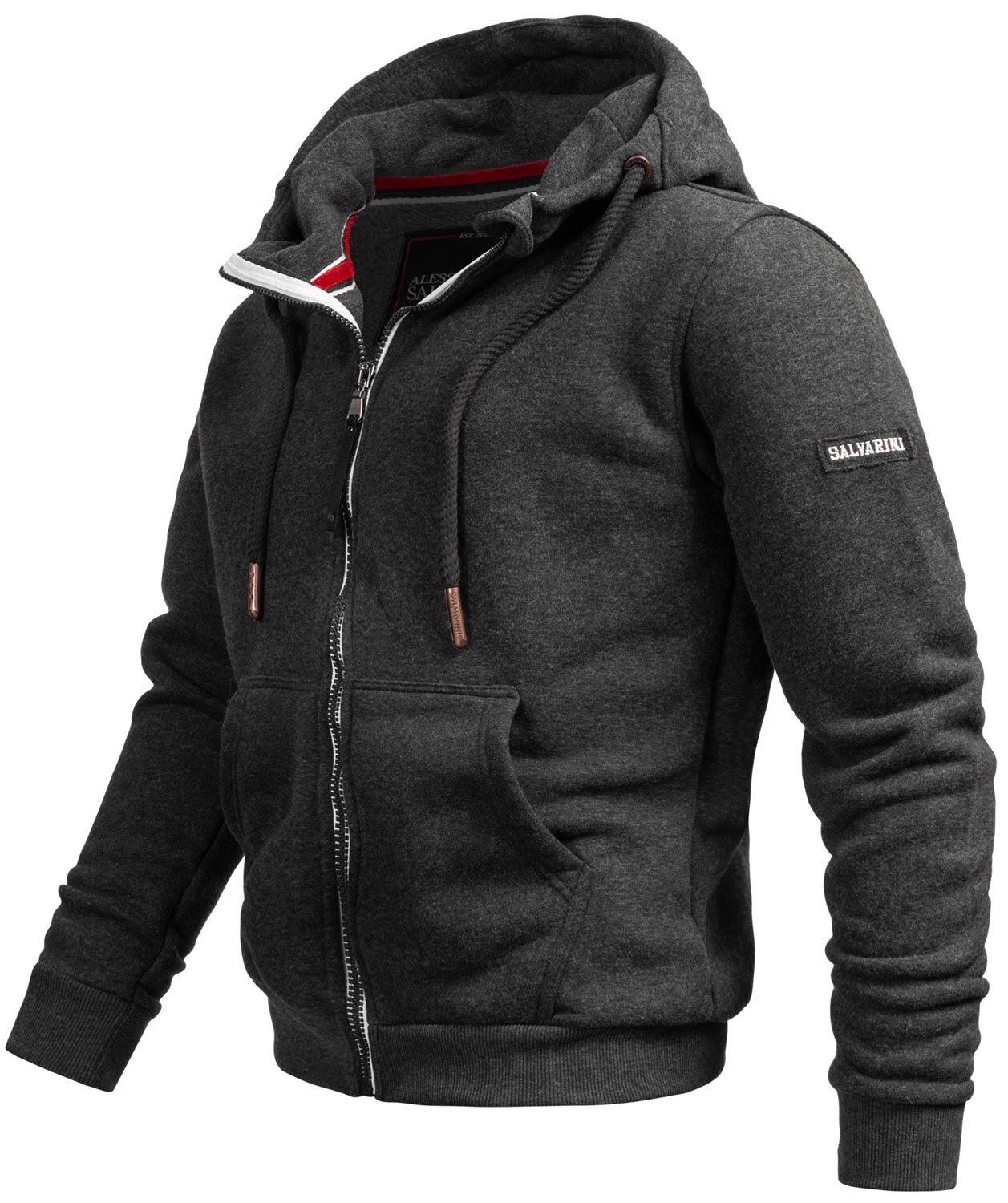 Alessandro Salvarini Sweatjacke »Alessandro Salvarini Herren Sweatjacke AS293«