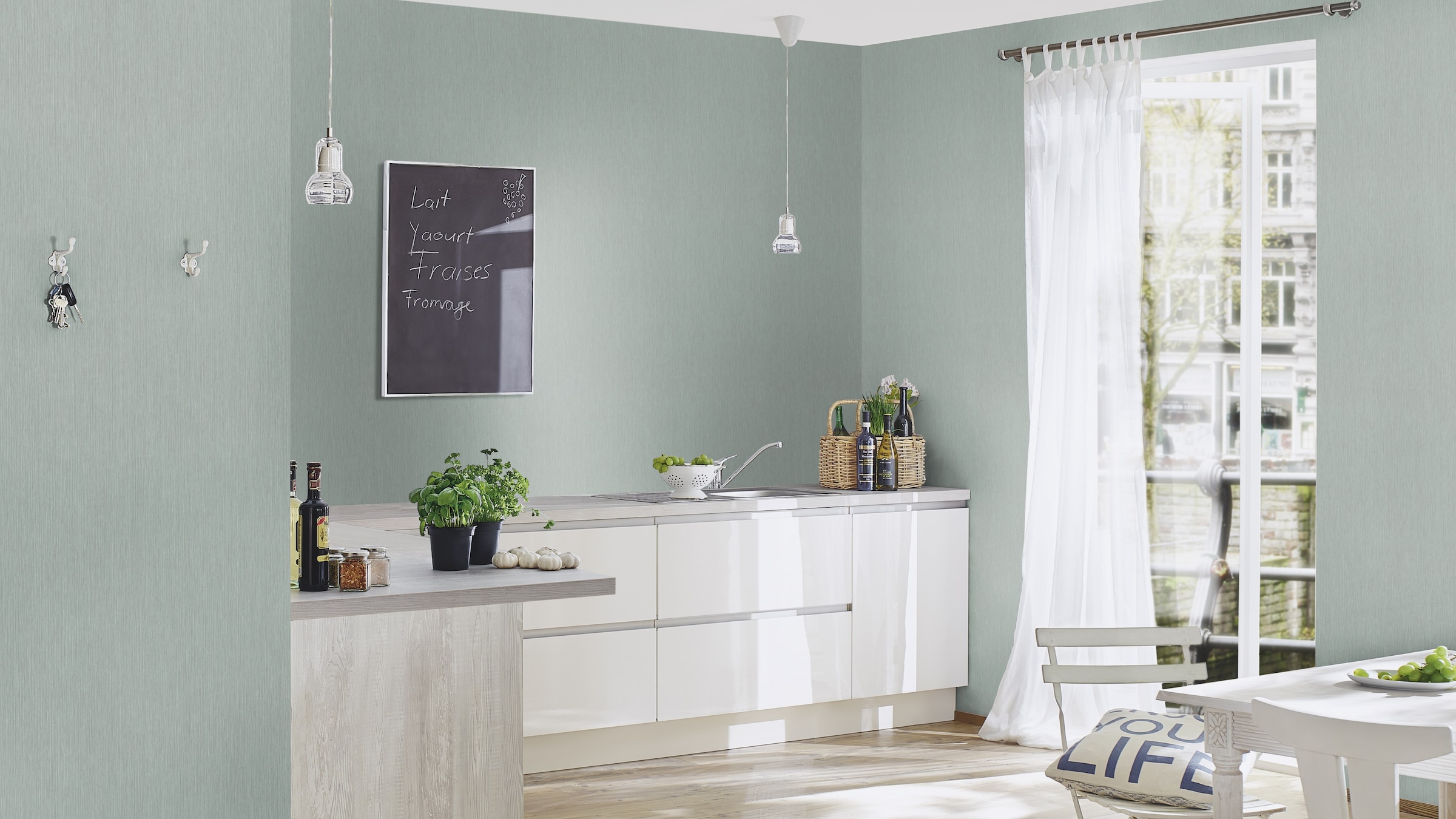 Rasch Vliestapete »Vliestapete Perfecto VI 844412«, einfarbig