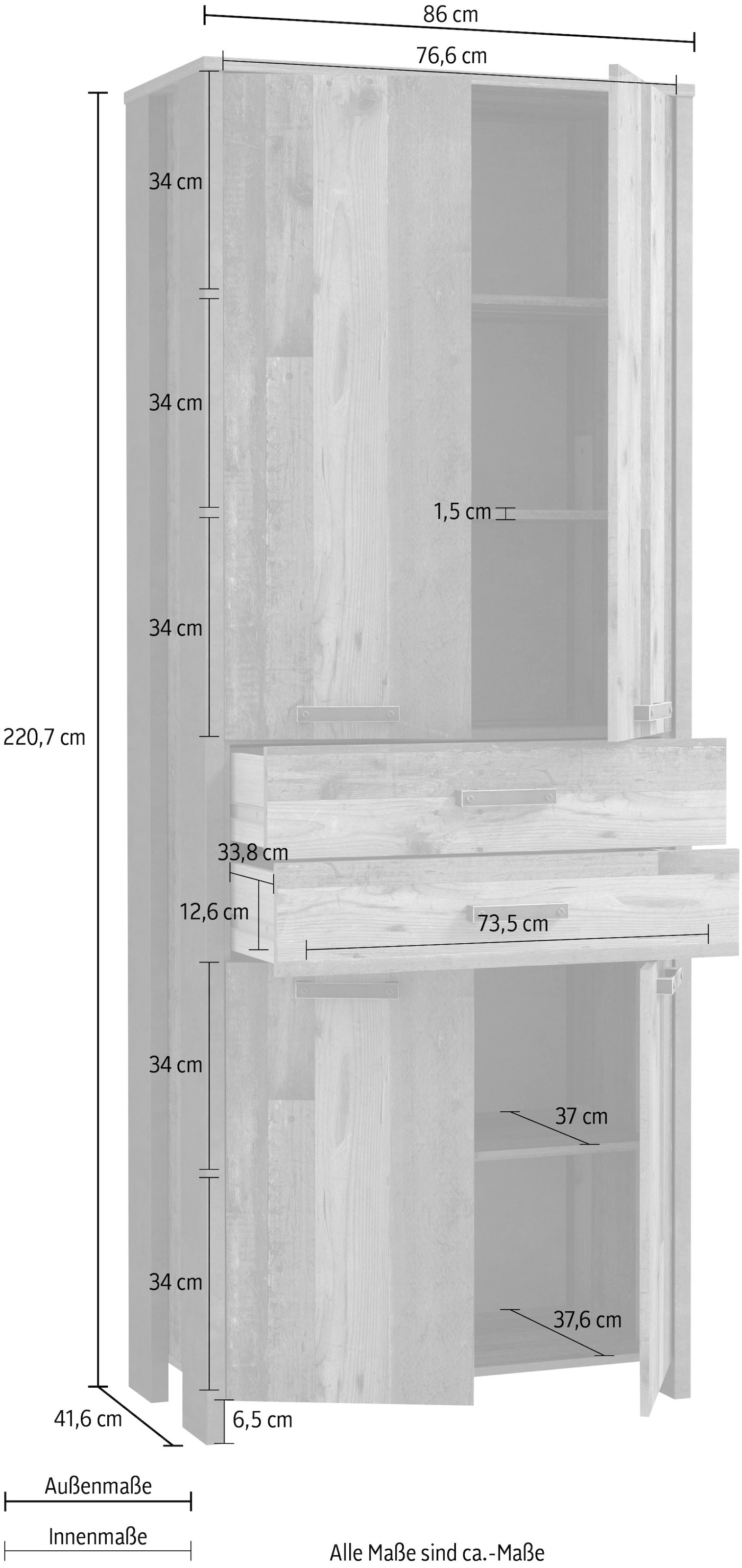 FORTE Aktenschrank »Clif« online kaufen | UNIVERSAL