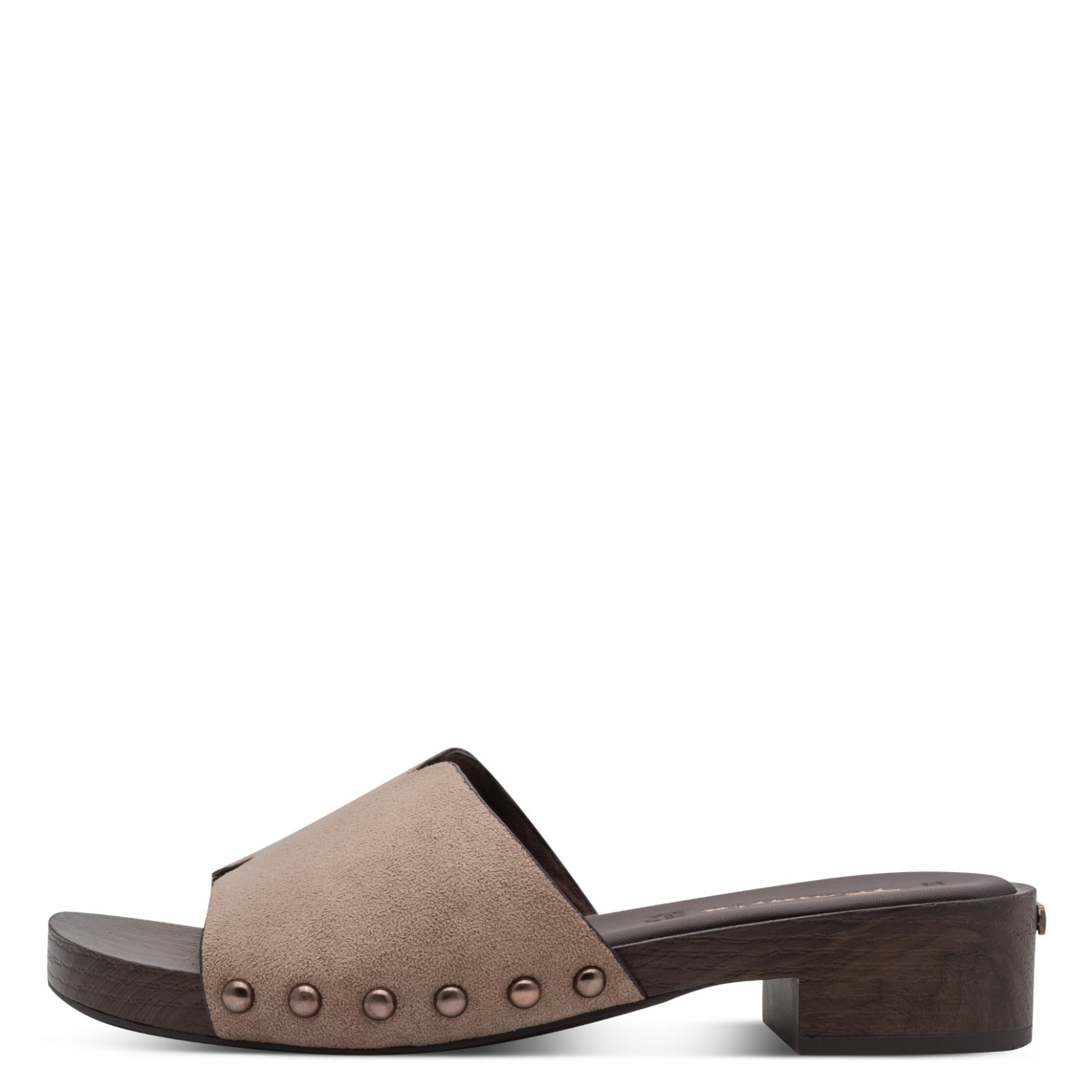 Tamaris Pantolette  Blockabsatz, Sommerschuh, Schlüpfschuh mit aufgesetzten Nieten