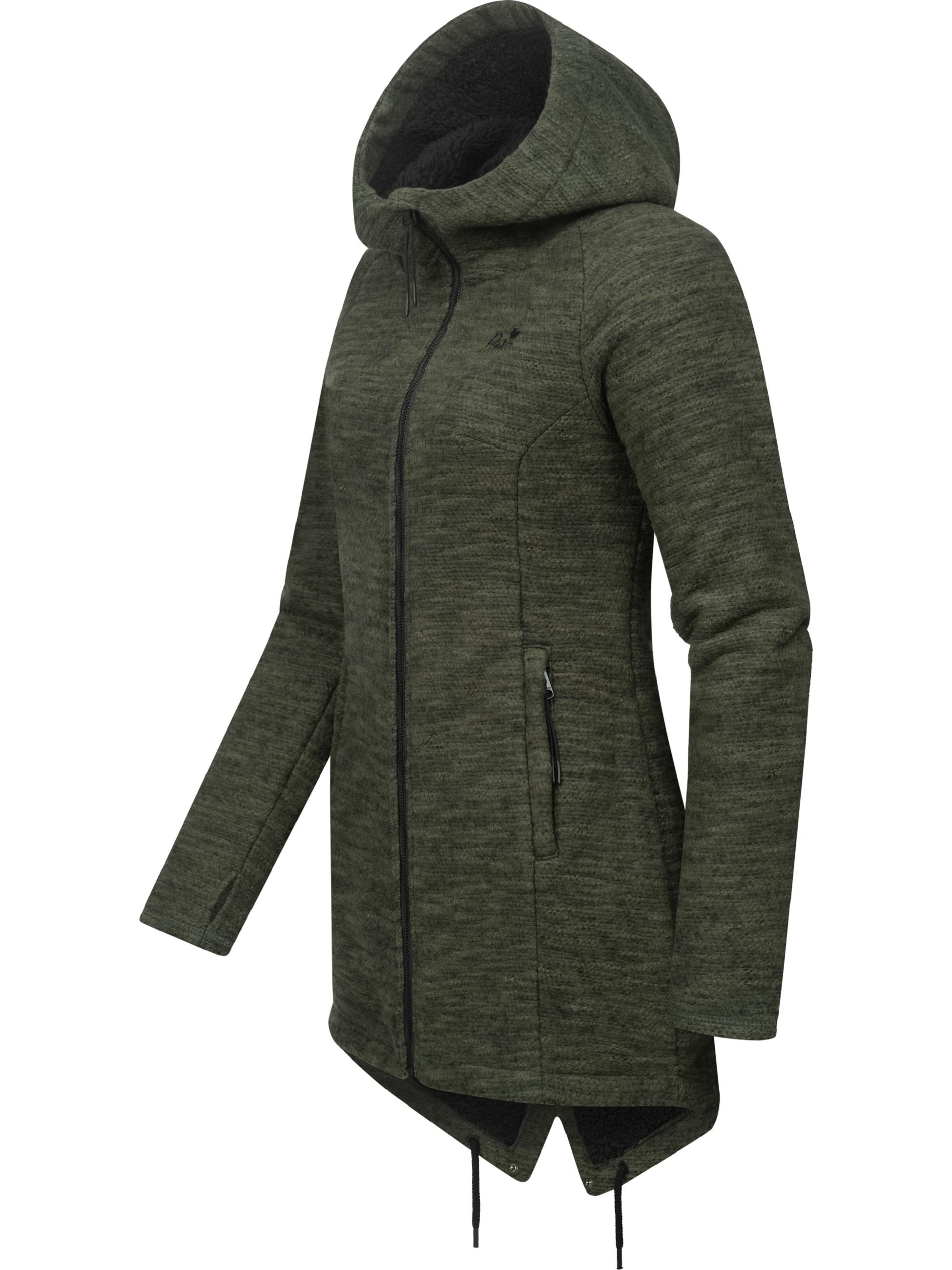 Ragwear Kapuzensweatjacke »Kapuzenstrickjacke Wingi Melange«