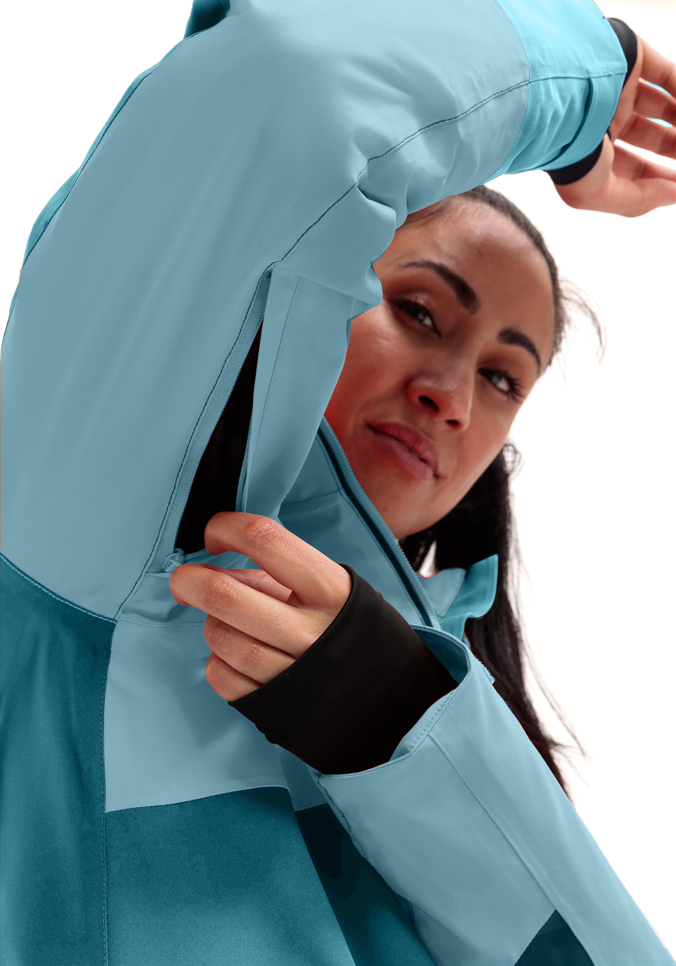 Maier Sports Skijacke »Glacierguard W« Damen Winterjacke wattiert u. wasserdicht