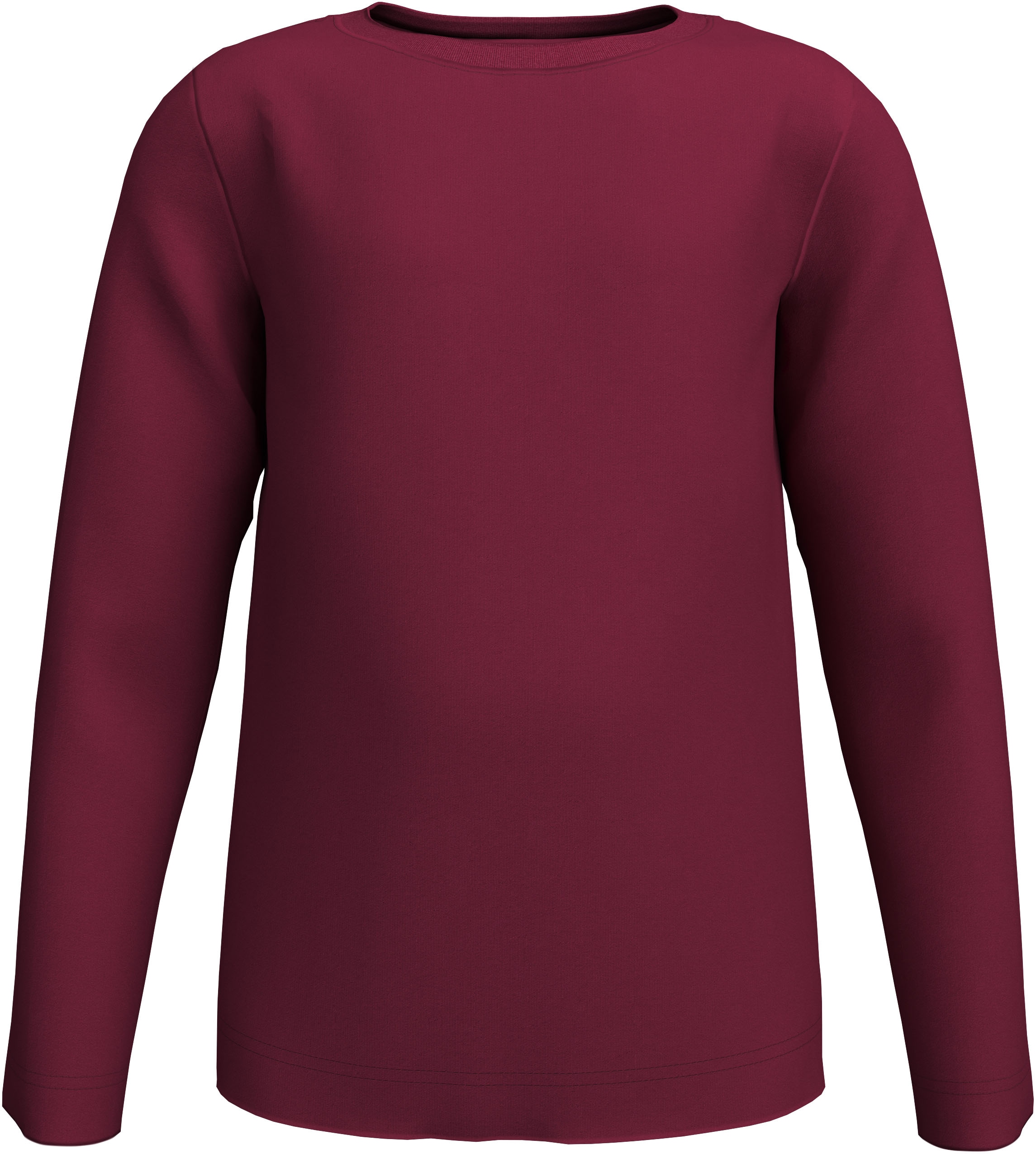 KIDSWORLD Langarmshirt »2er Pack 1x Herzen + 1x Unifarben Shirts« 2 Stk. 2er Pack Shirts mit Herzen
