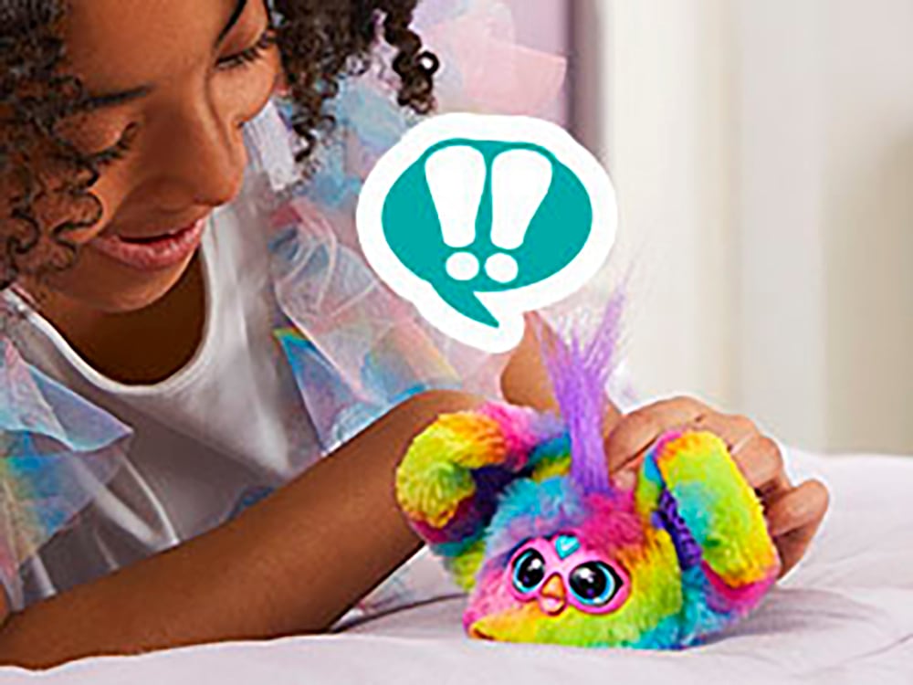 Hasbro Plüschfigur »Furby, Furblets Ray-Vee«, mit Sound