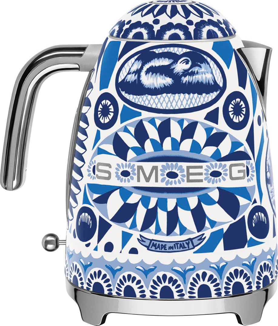 SMEG DOLCE & GABBANA Wasserkocher »KLF03DGBEU«, 1,7 l, 2400 W, Limited Edition Dolce & Gabbana Blue Mediterraneo