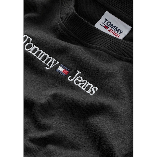 Tommy Jeans Langarmshirt »TJW BABY SERIF LINEAR LS«, mit gesticktem Tommy  Jeans Logo-Schriftzug bei ♕