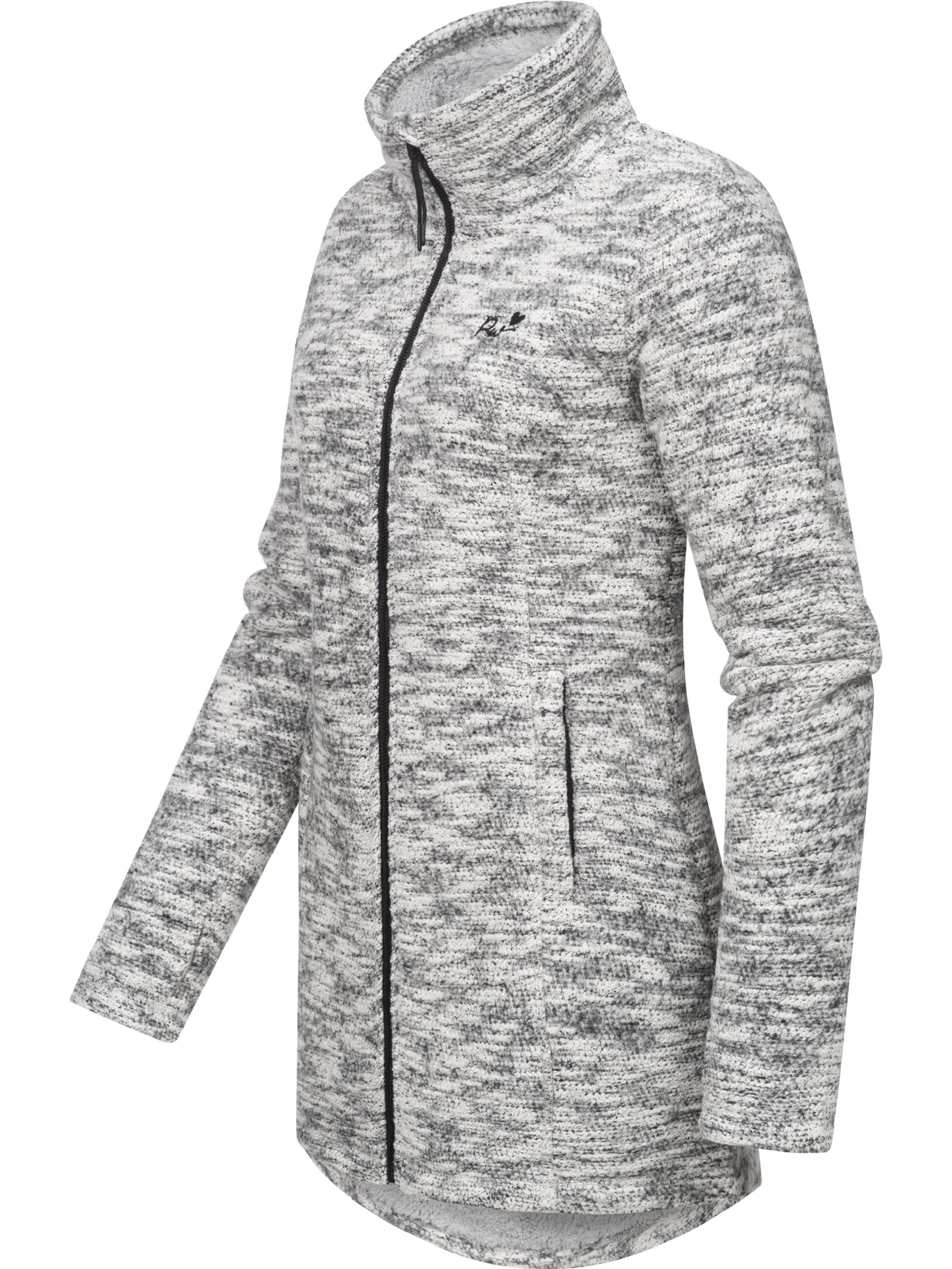 Ragwear Kapuzensweatjacke »Strickjacke Miram Melange«