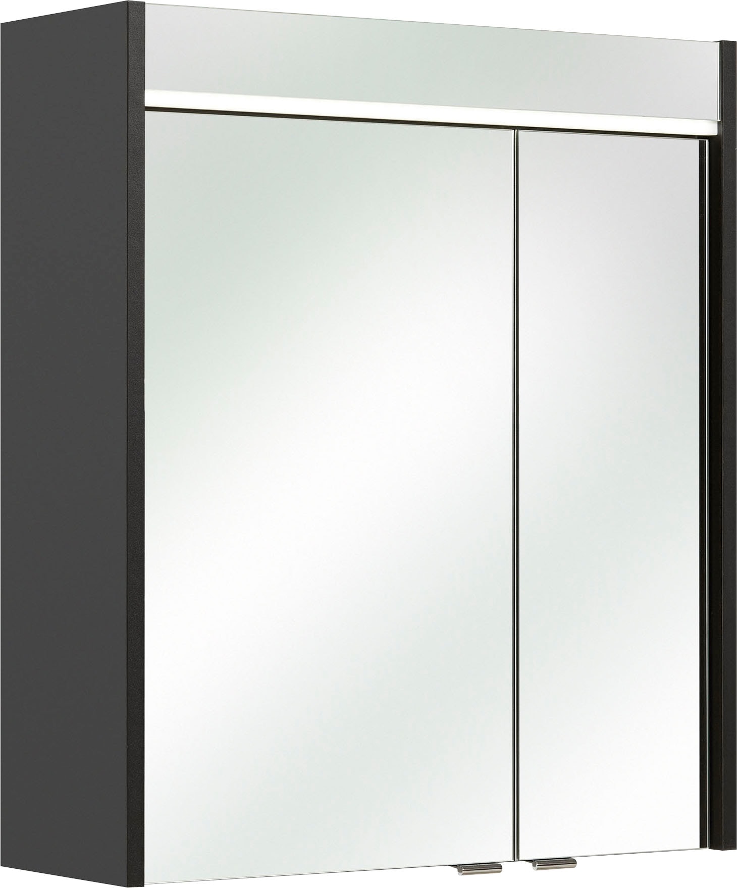 Spiegelschrank »Quickset 327 Badschrank, 2 Spiegeltüren, 2 Einlegeböden, 60 cm breit«,...