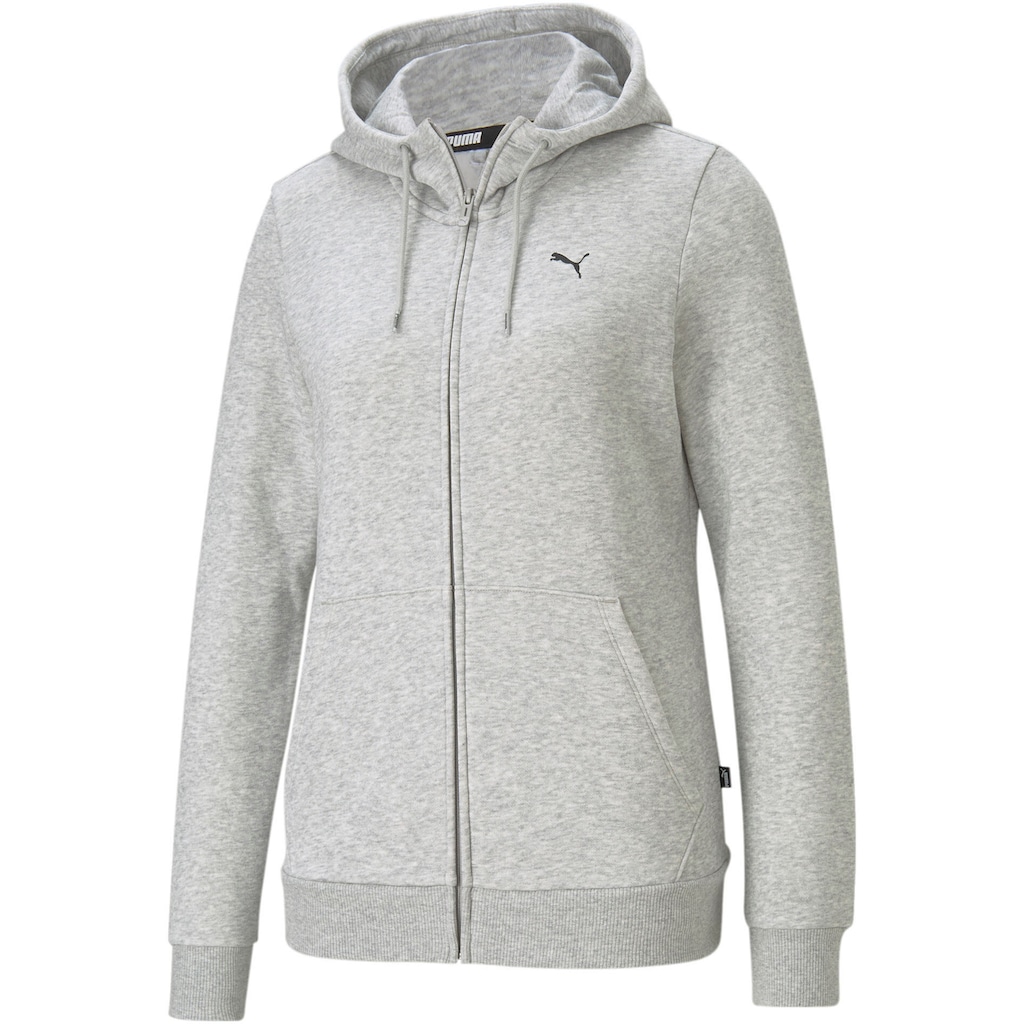 PUMA Kapuzensweatshirt »ESS SMALL LOGO FULL-ZIP HOODIE FL«