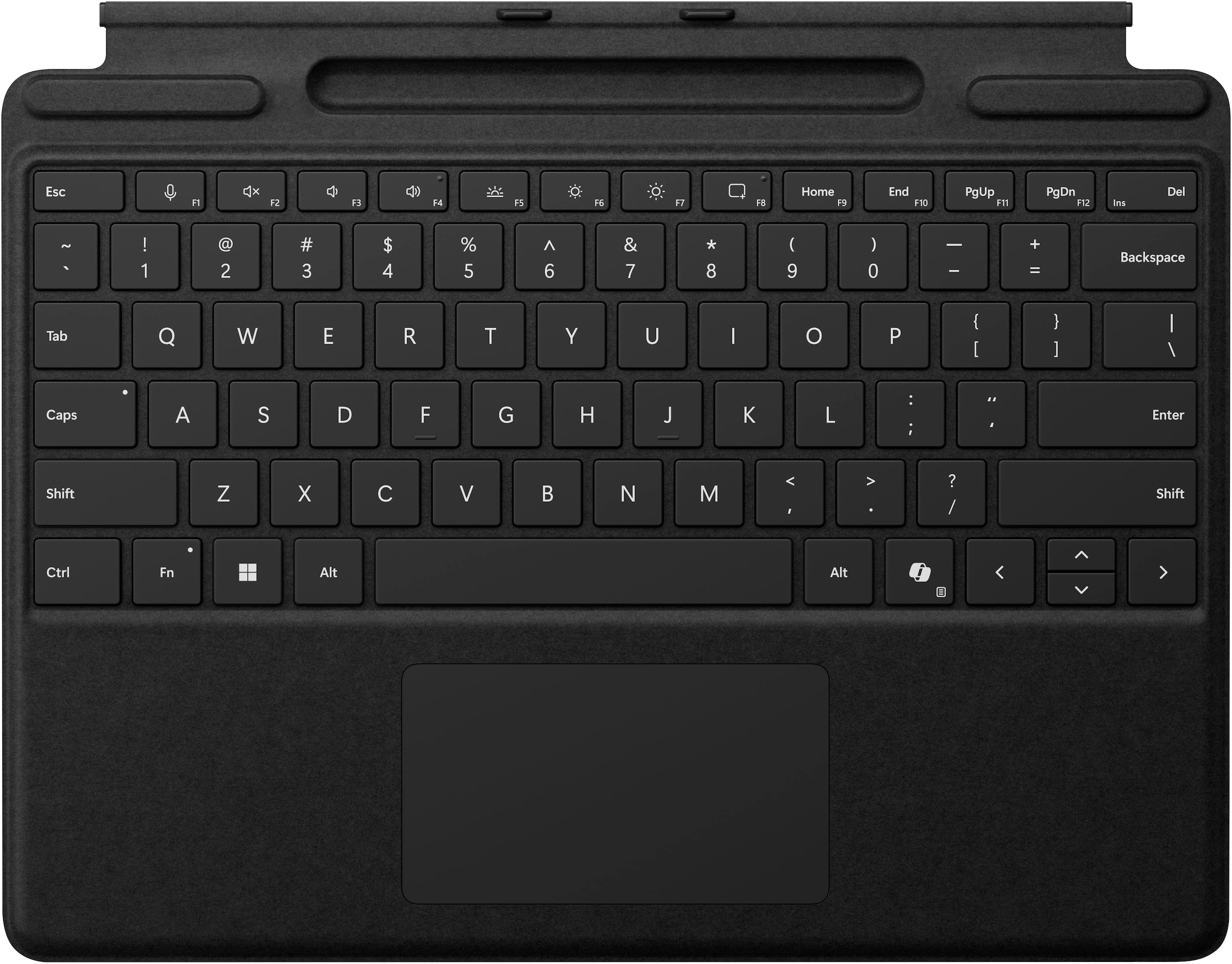 Microsoft Tastatur mit Touchpad »Surface Pro mit Slim Pen«, (Fn-Tasten-Touchpad), mit Slim Pen