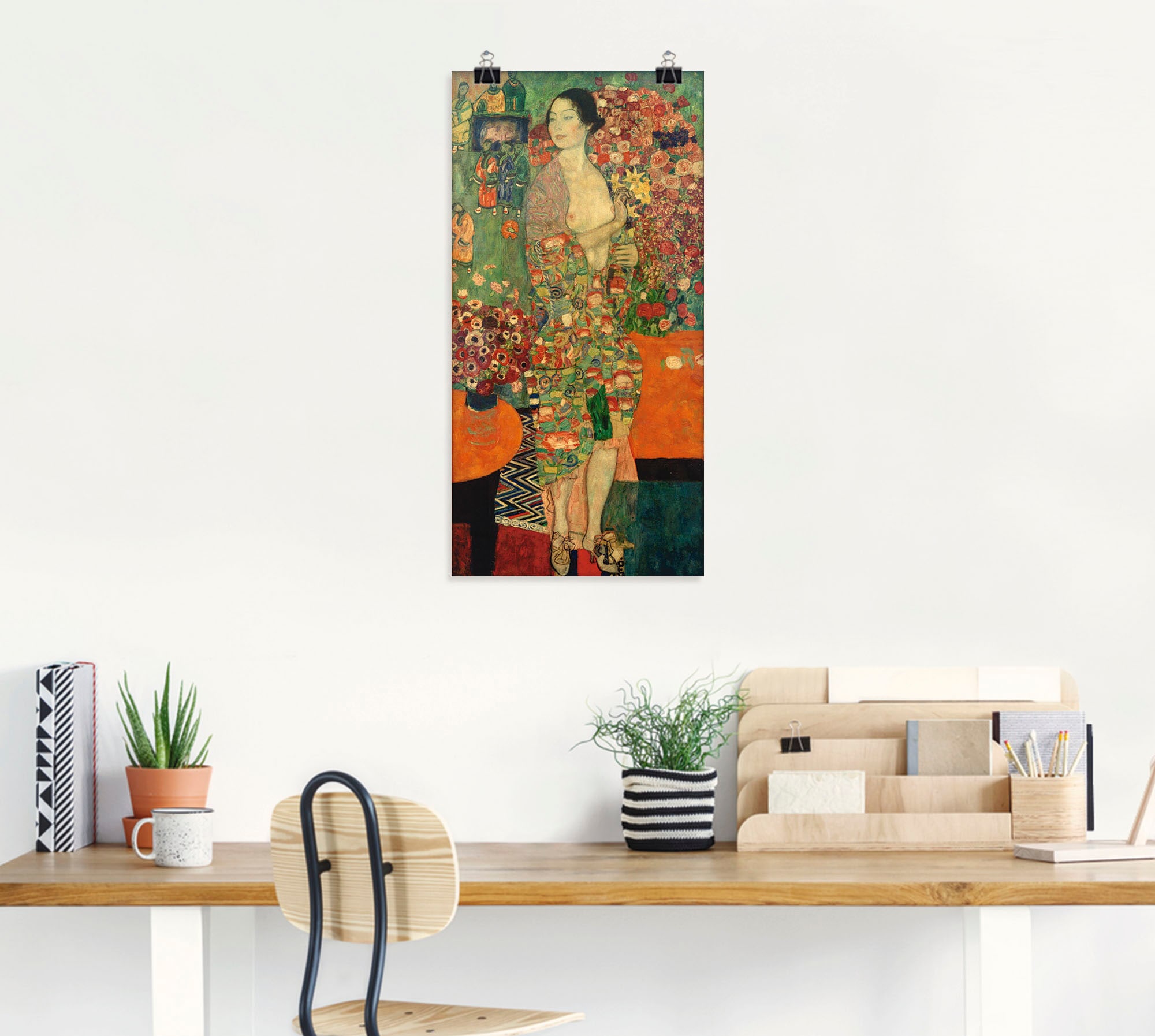 Artland Wandbild »Die Tänzerin« Frau 1 Stk. tlg. als Leinwandbild, Poster, Wandaufkleber in verschied. Größen