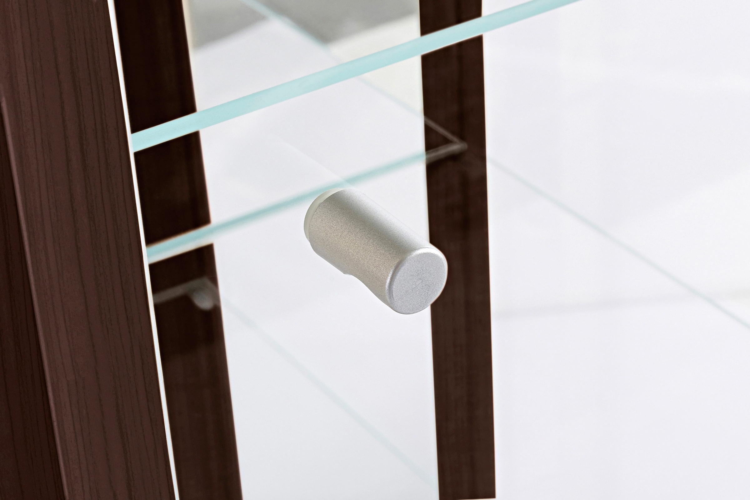 fif möbel Vitrine »OPTIMA«, Standvitrine/Glasvitrine 1x Glastür,perfekt für Sammler,Sammlervitrine