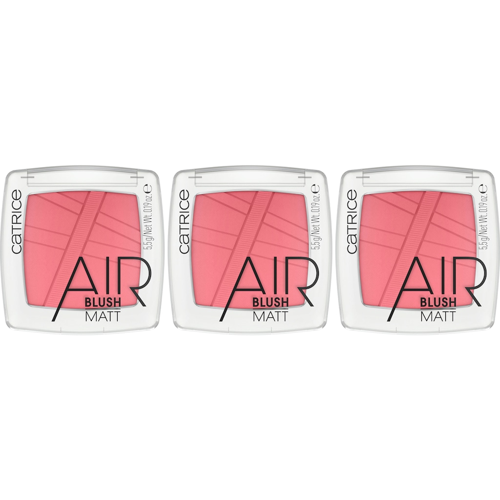 Catrice Rouge »AirBlush Matt«, (Set, 3 tlg.)