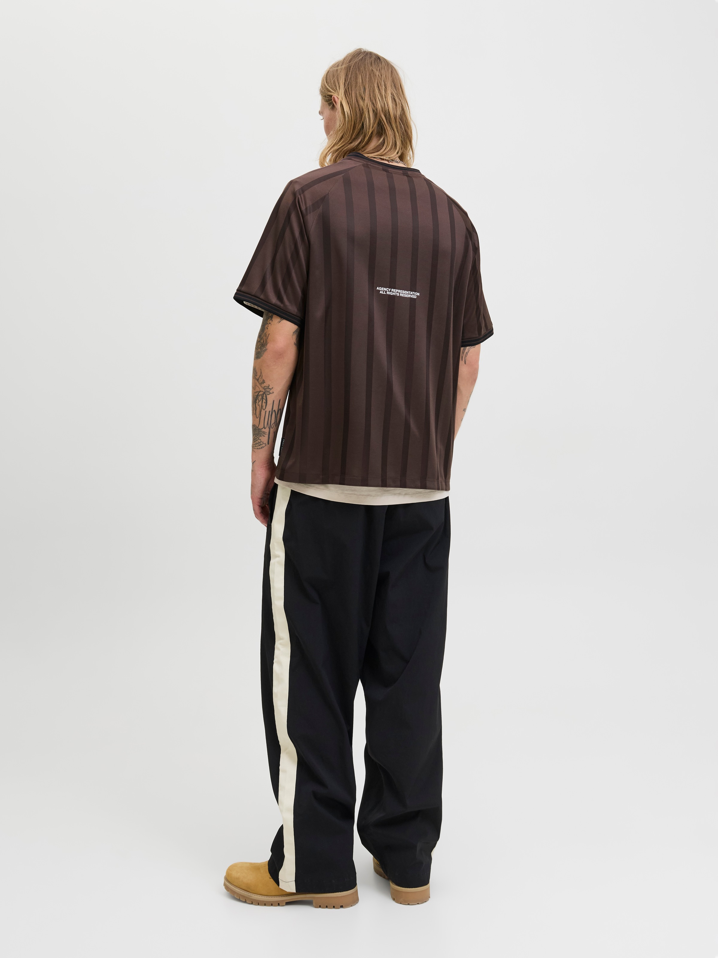 Jack & Jones Trainingsshirt »JCOCOVER RETRO FOOTBALL TEE SS LN«