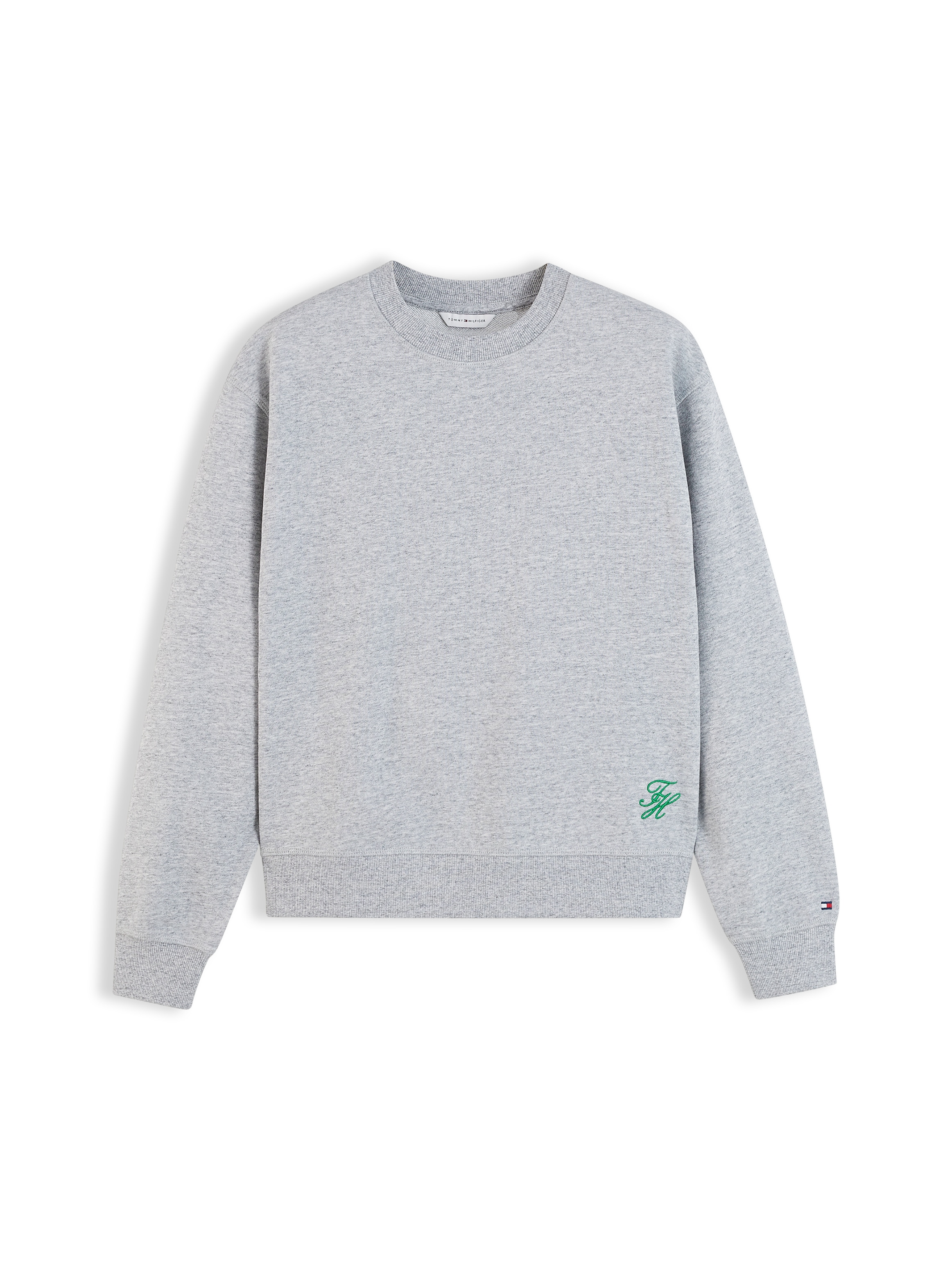 Tommy Hilfiger Sweatshirt »SCRIPT TERRY MDRN C-NK SWTSHIRT«, Baumwolle
