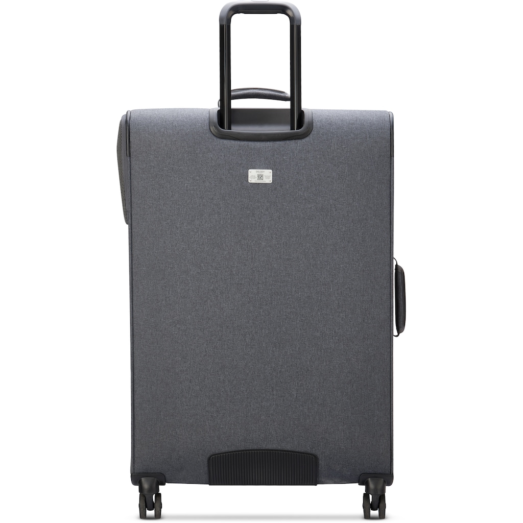 Delsey Weichgepäck-Trolley »Maubert 2.0, 79 cm«, 4 Rollen, aus recyceltem Material; mit Volumenerweiterung