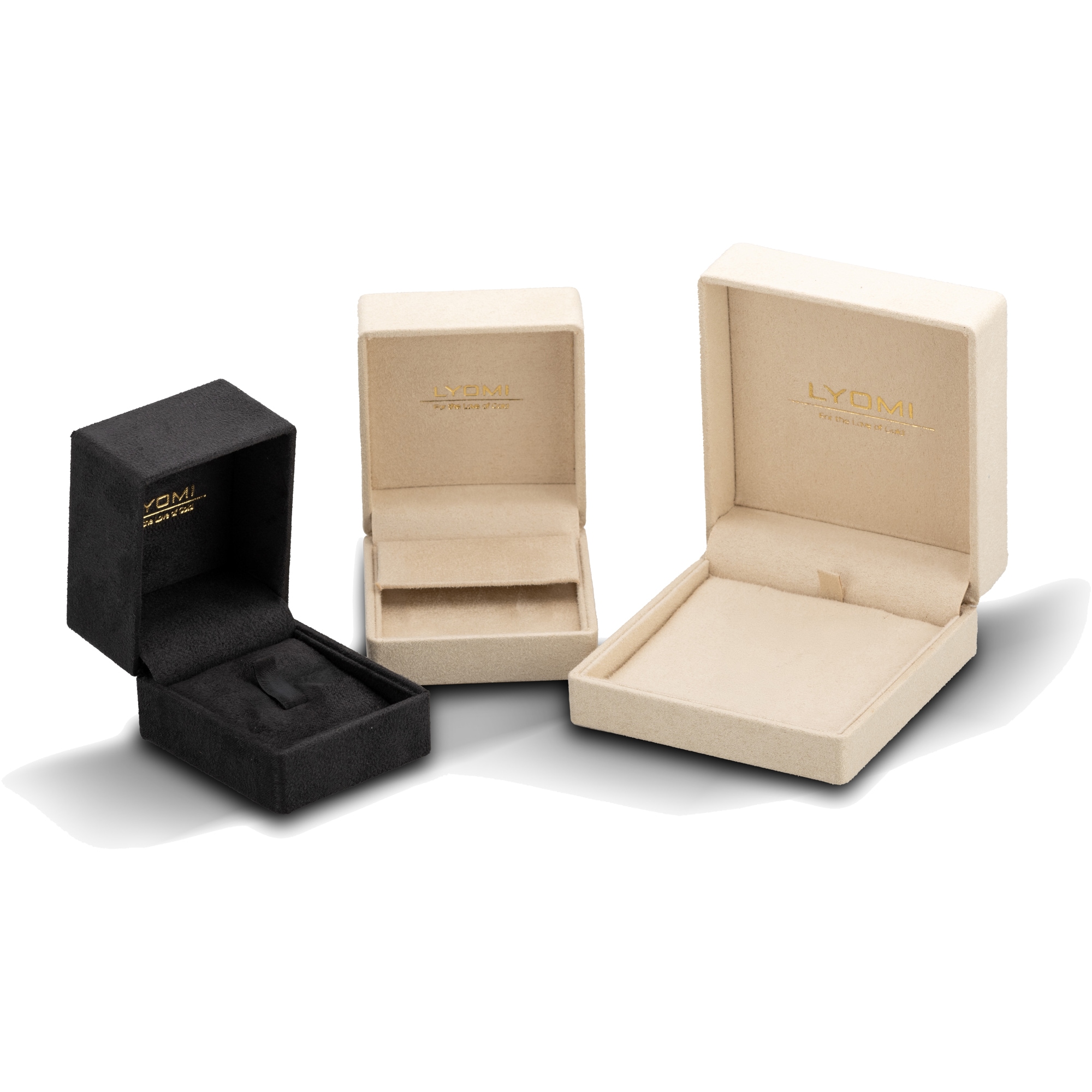 LYOMI Armband »585/- GG/WG Lotusblüte 1 synth. Diam. 0,05ct.«