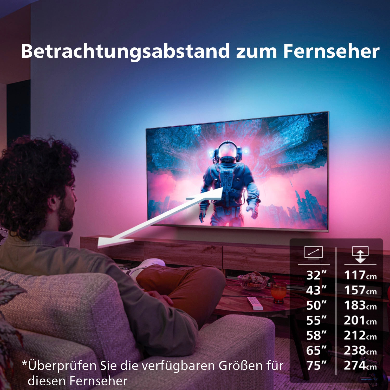 Philips OLED-Fernseher, 139 cm/55 Zoll, 4K Ultra HD, Android TV-Google TV-Smart-TV