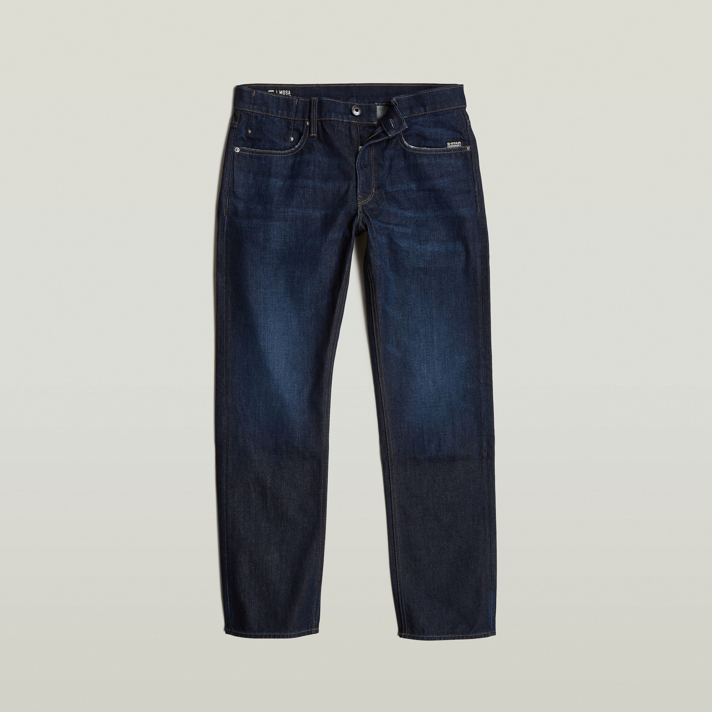 G-STAR Straight-Jeans »Mosa Straight«, mit hellen Nähten
