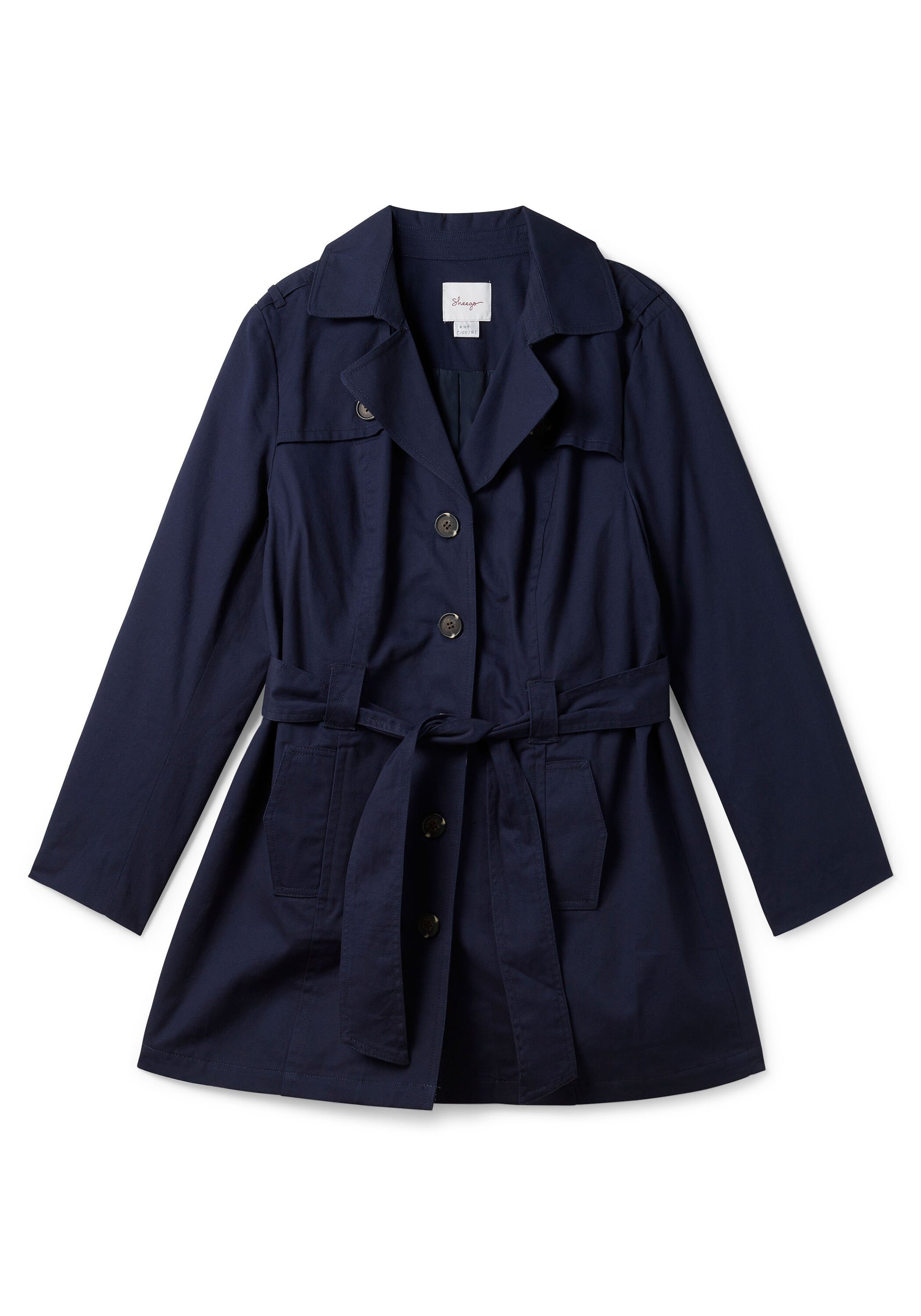 Sheego Trenchcoat »Trenchcoat als Klassiker und Kombipartner«