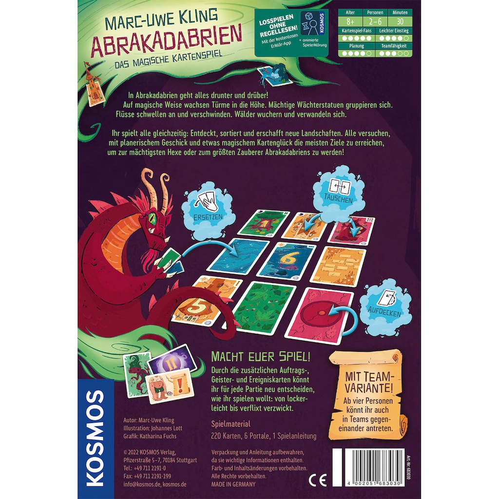 Kosmos Spiel »Abrakadabrien«