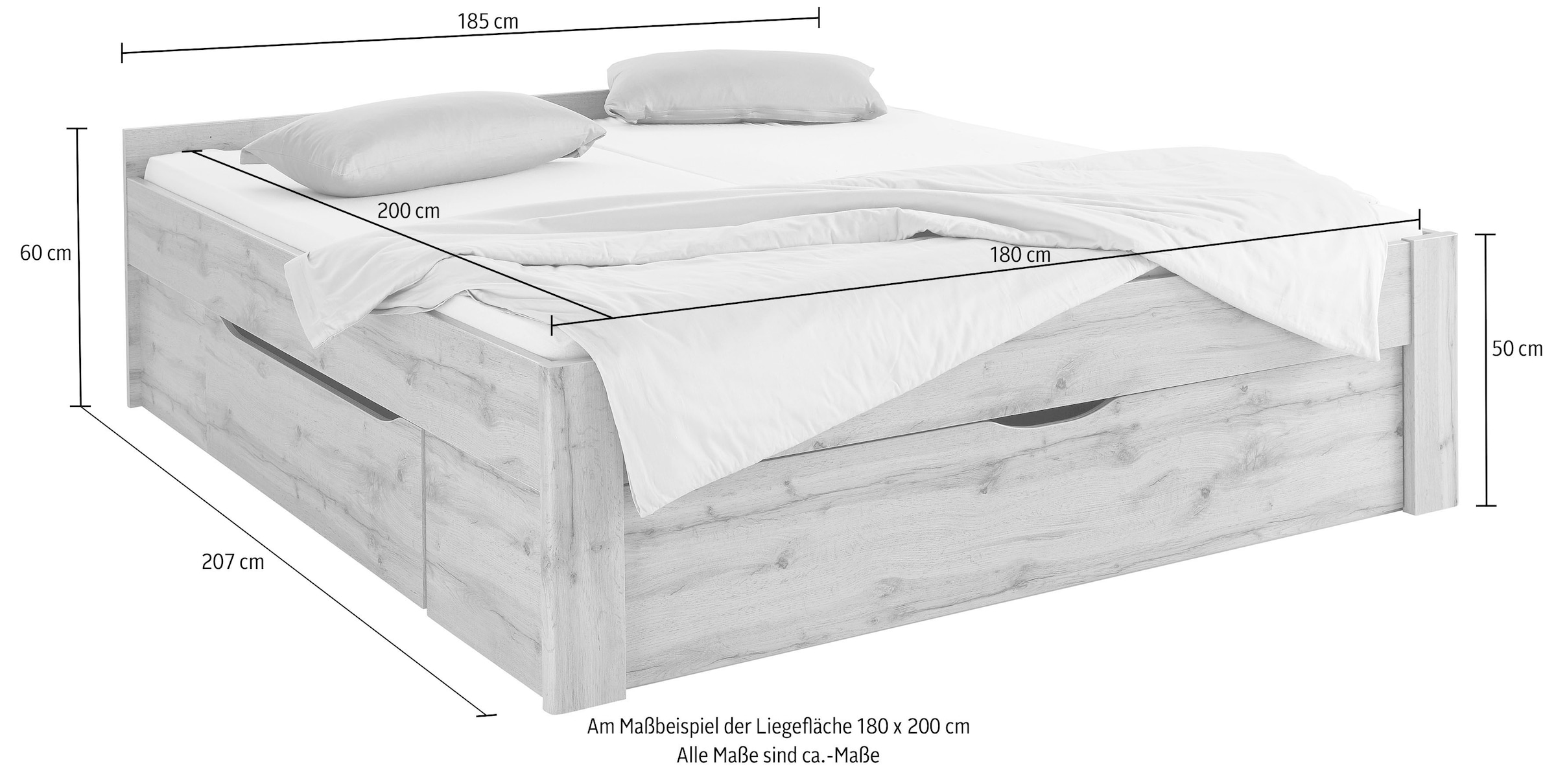 rauch Bett »Scala«, mit Schubkästen in 3 Varianten