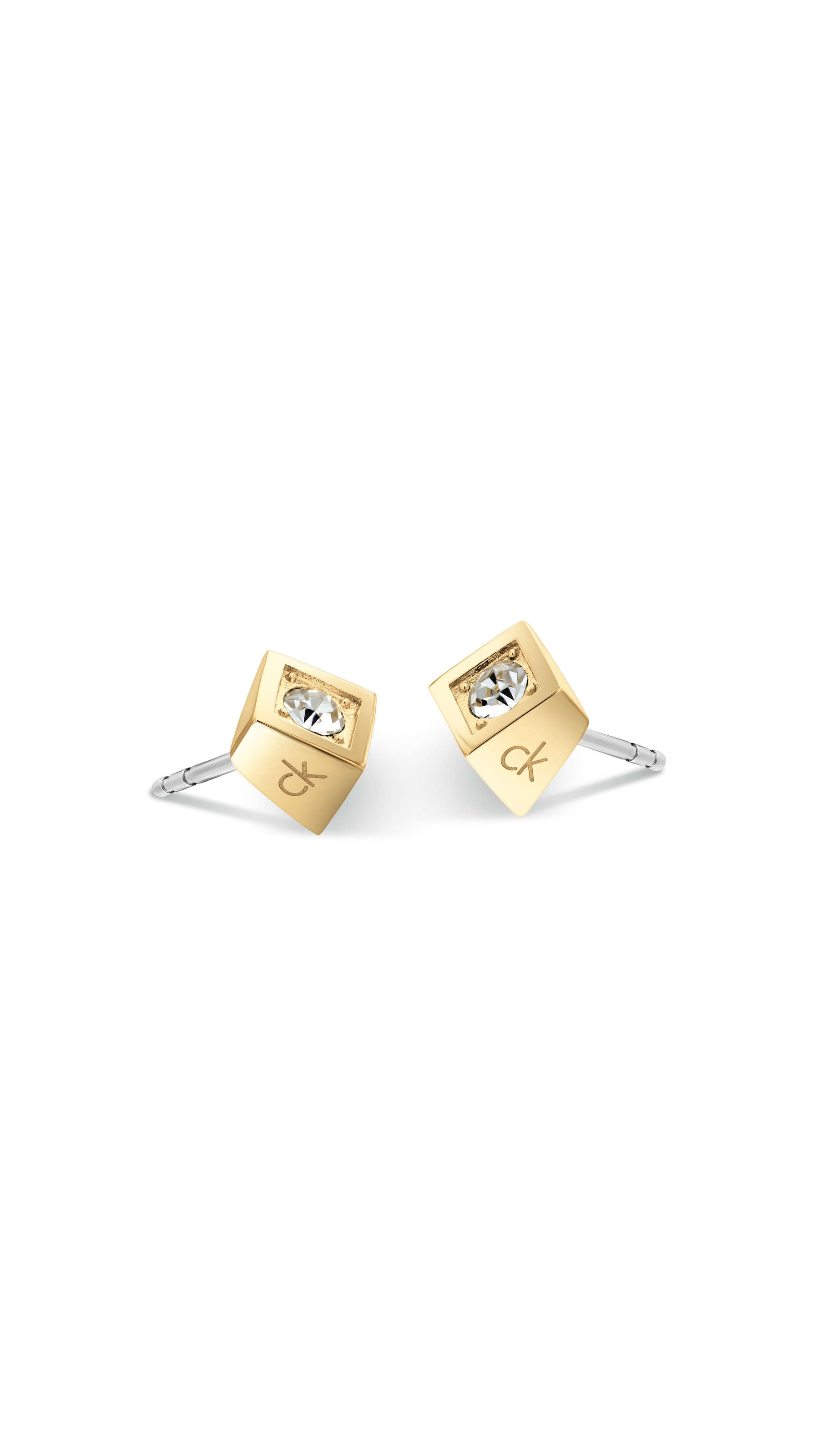 Calvin Klein Paar Ohrstecker »WOMEN'S EARRING STUDS« mit Glasstein