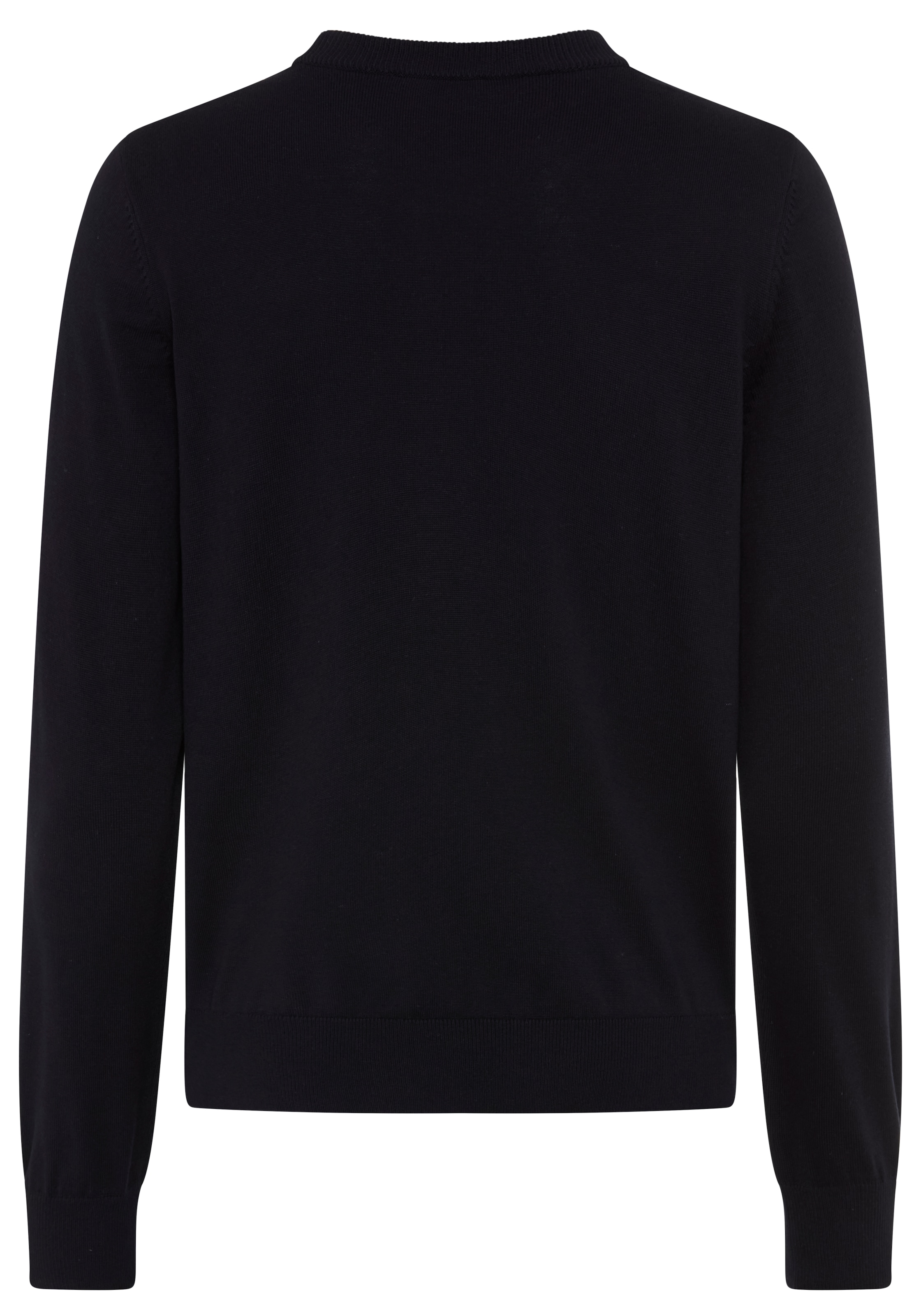 HUGO Strickpullover »San Celio« Rundhalsausschnitt, Regular Fit, Baumwollmix