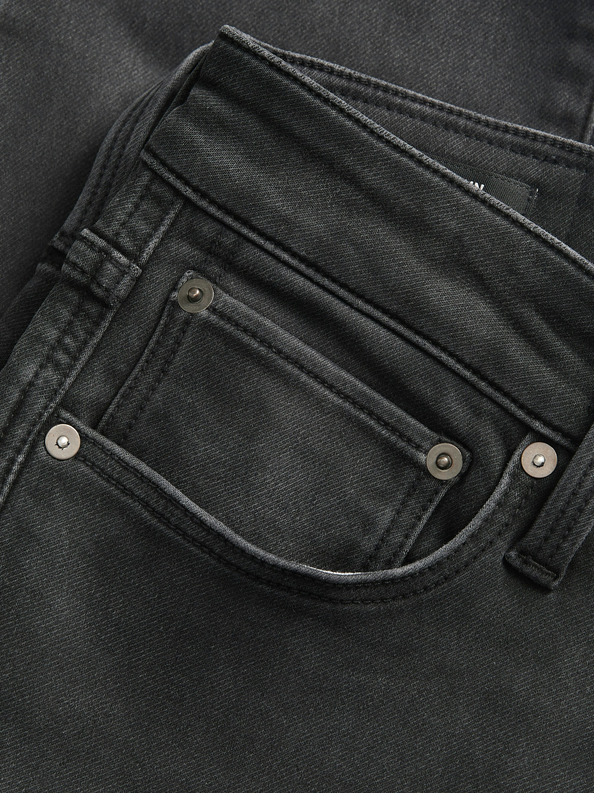 Jack & Jones Tapered-fit-Jeans »JJIMIKE mit Stretch, Used-Look und bequemer Passform«, mit Abriebeffekten