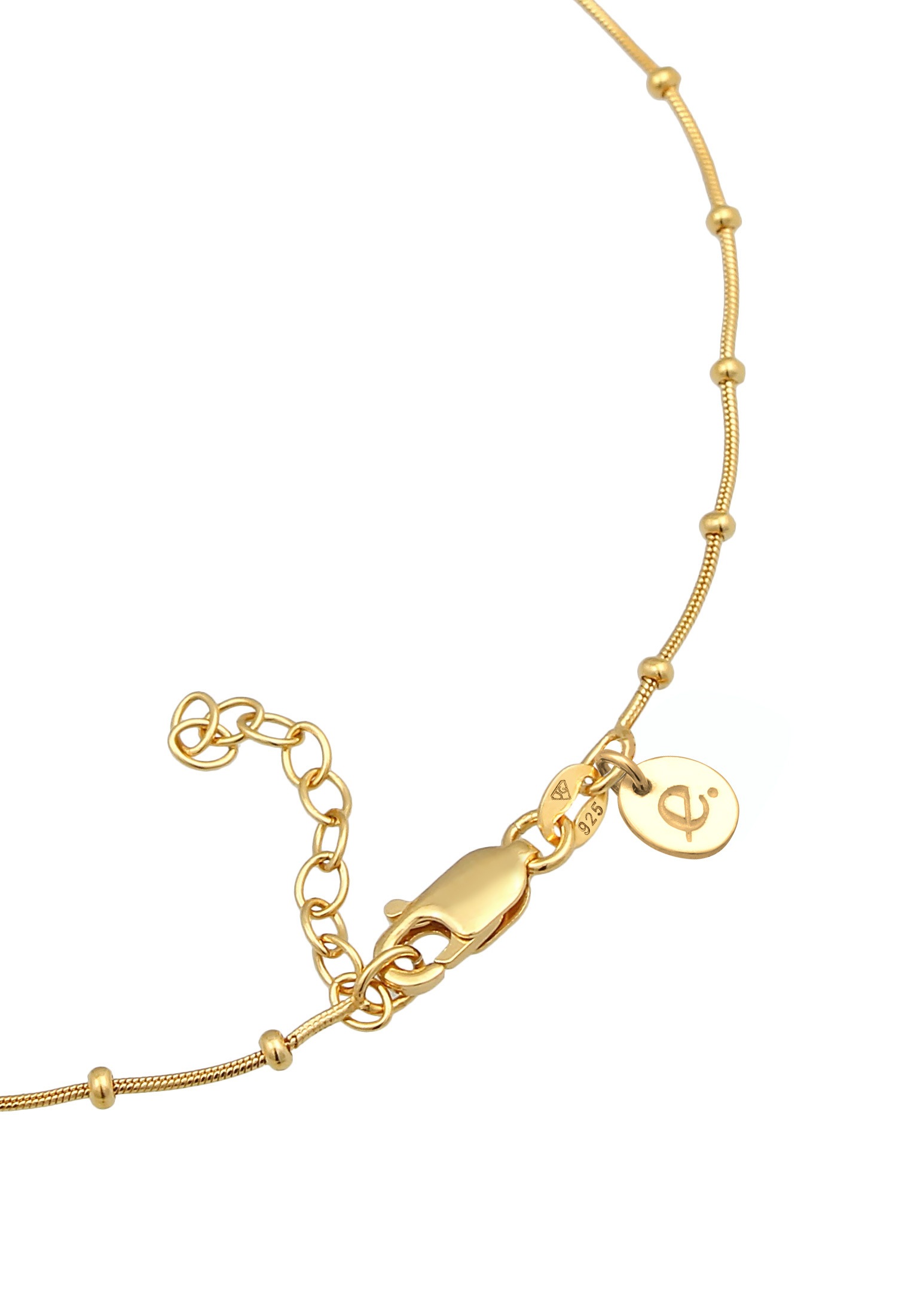 Elli Armkette »Fußschmuck Sonne Mond 925 Silber«