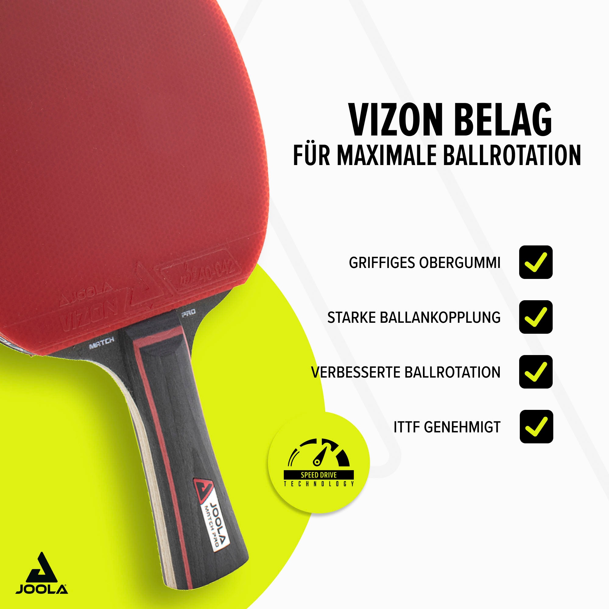 Joola Tischtennisschläger »Tischtennis-Set Duo Pro«