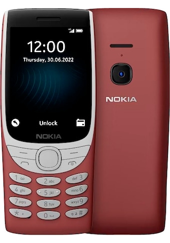 Nokia Handy »8210 4G«, rot, 7,11 cm/2,8 Zoll, 0,12 GB Speicherplatz, 0,3 MP Kamera kaufen