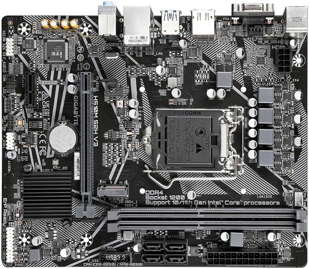 Gigabyte Mainboard »H510M S2H V3«