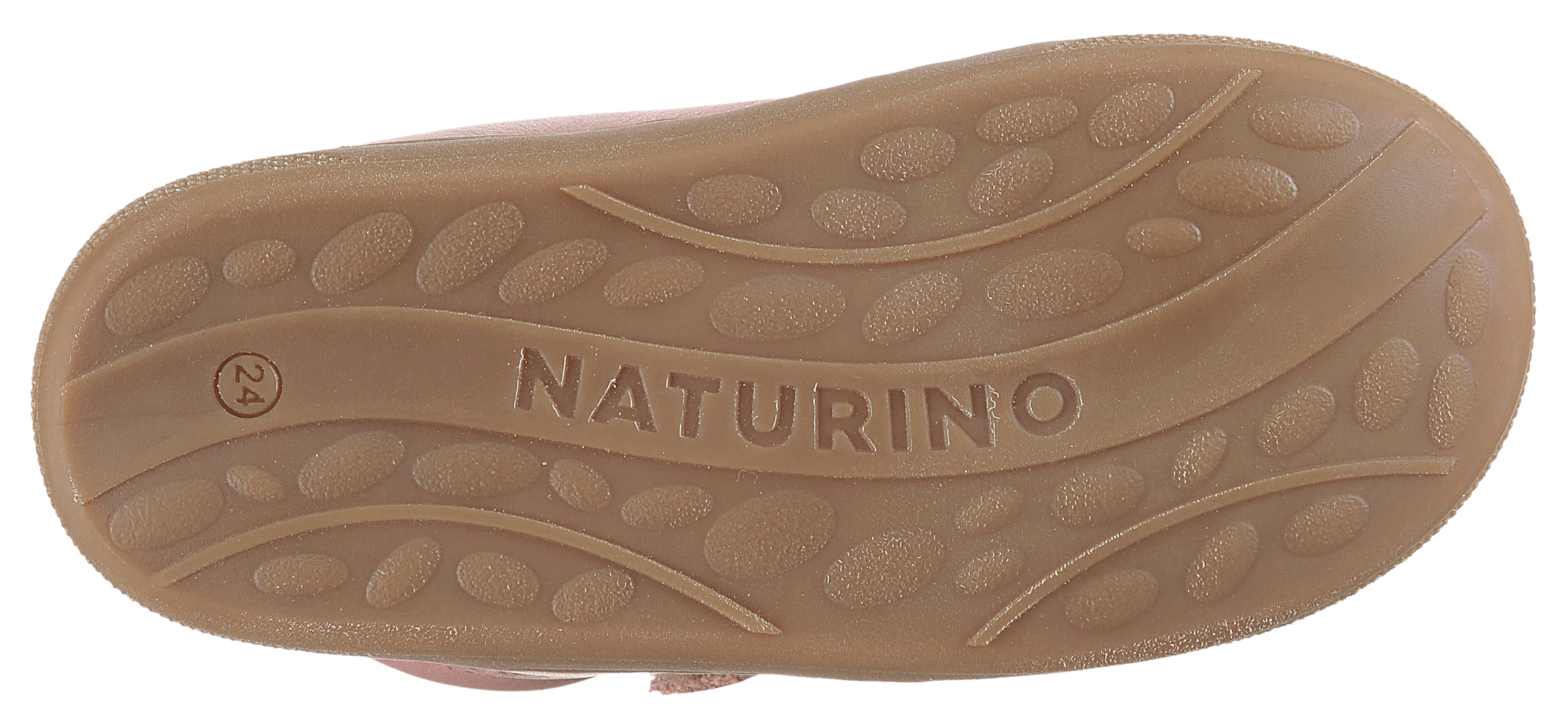 Naturino Lauflernschuh »Cocoon Wide«  Barfußschuh, Klettschuh in weiter Form, Größenschablone zum Download