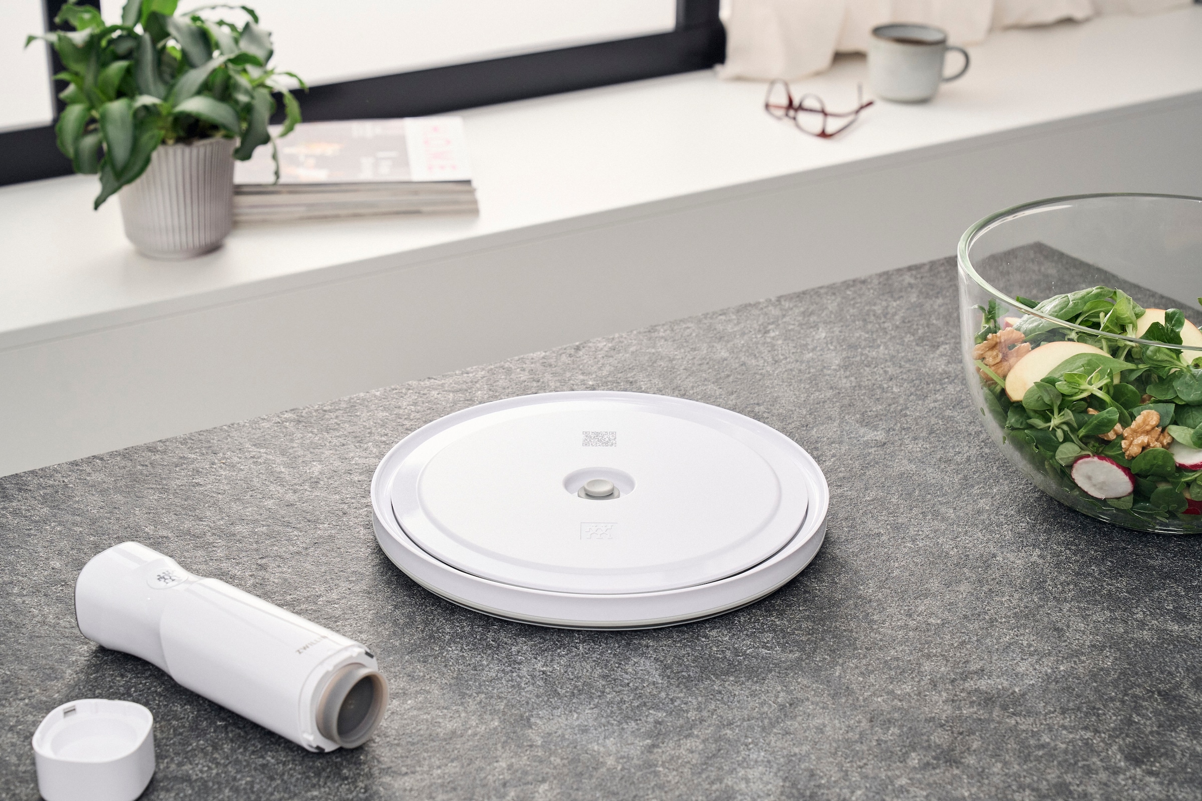 Zwilling Deckel »Fresh & Save BOWLS«, (1 tlg.), Vakuumdeckel mit Double-Sealing-Technologie
