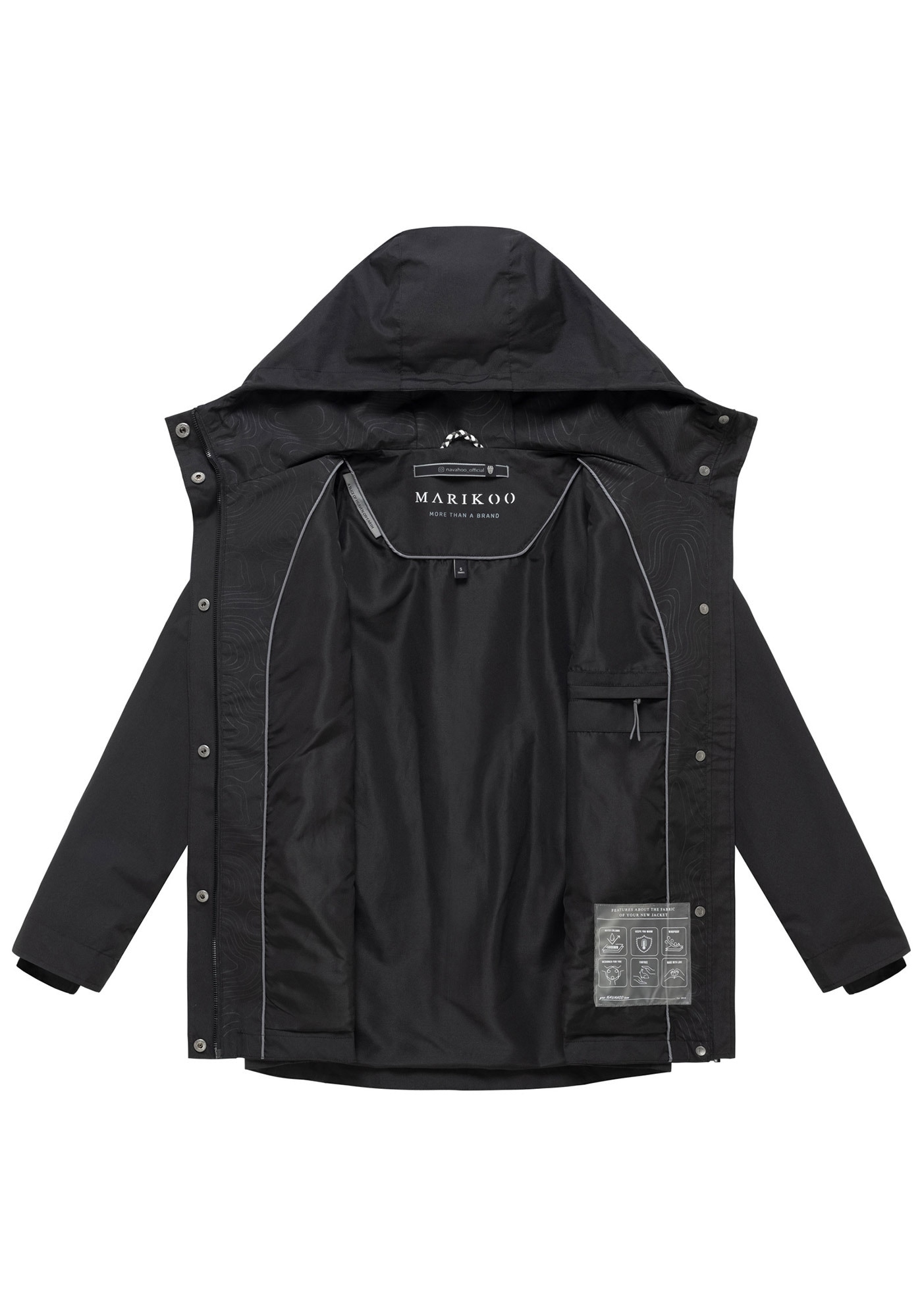Marikoo Outdoorjacke »Marikoo Bonbonparty Damenjacke N124«