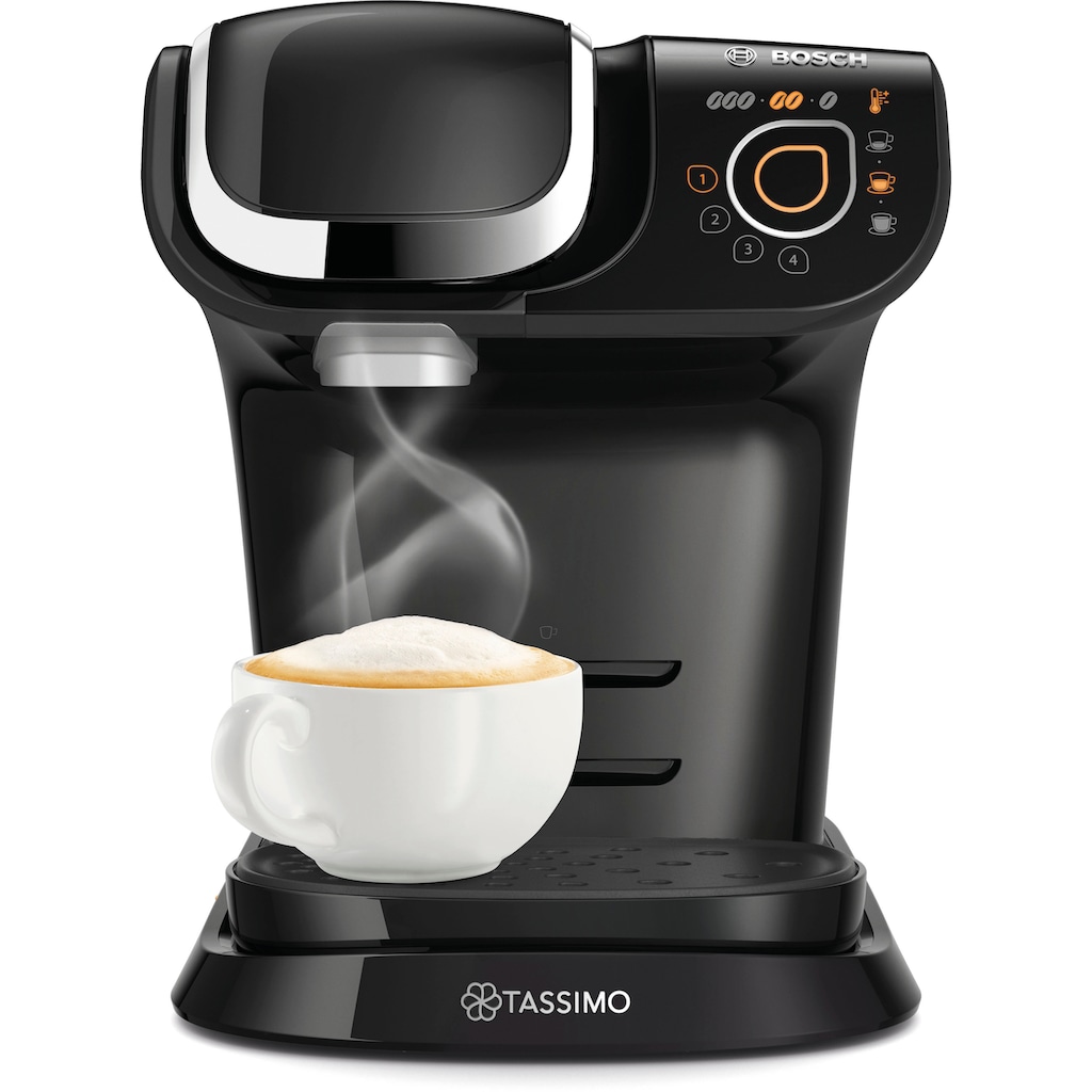 TASSIMO Kapselmaschine »My Way 2 TAS6502, Personalisierung, über 70 Getränke«, mit Wasserfilter, inkl. 2 Gläser »by WMF« im Wert von 9,99 € UVP