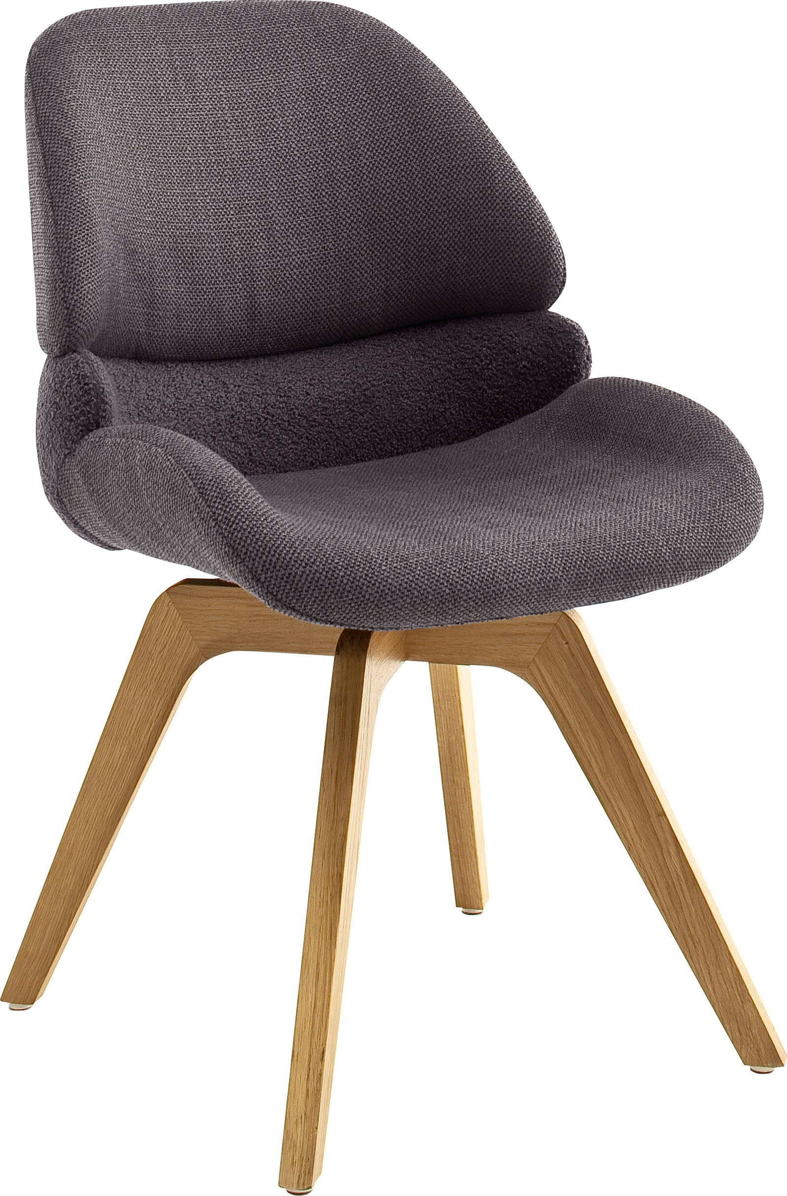 MCA furniture Esszimmerstuhl »Henderson«, (Set), 2 St., 180° drehbar mit Nivellierung, mit Feinflor Absetzung, bis 120 kg