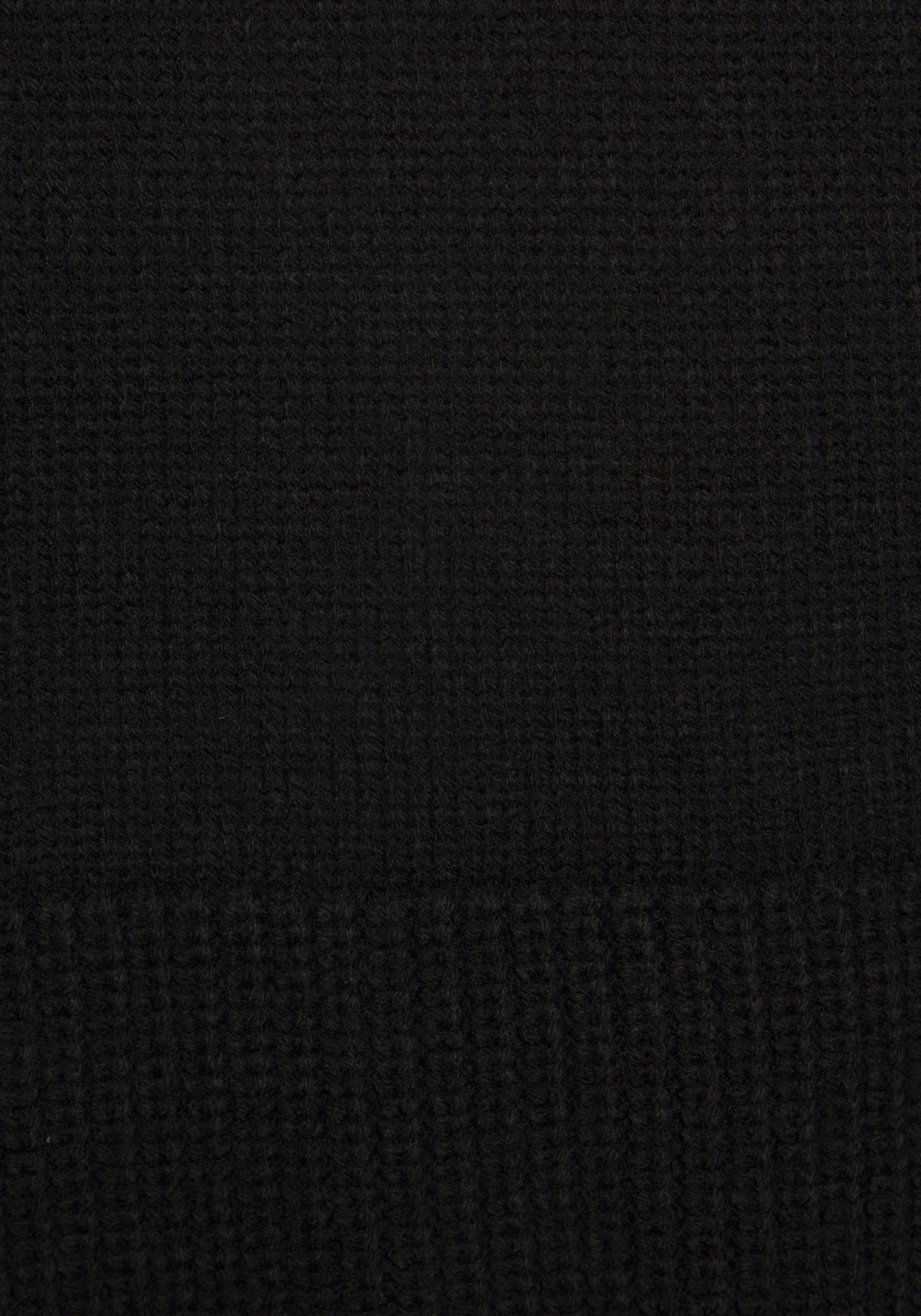 LASCANA Strickpullover mit Grobstrick-Details, Damen Pullover mit Rundhals