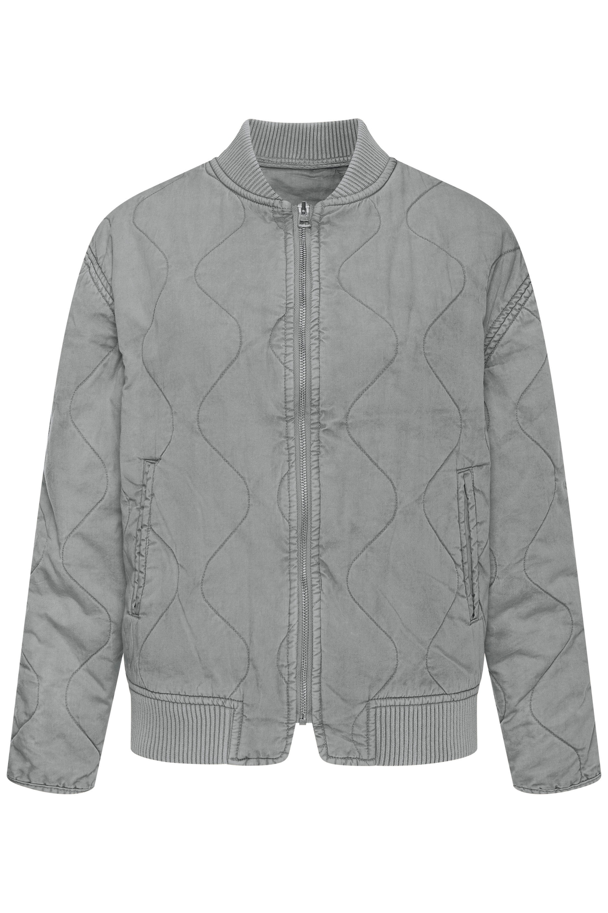 LASCANA Steppjacke, in leicht verwaschener Optik mit Taschen, Bomber-Design