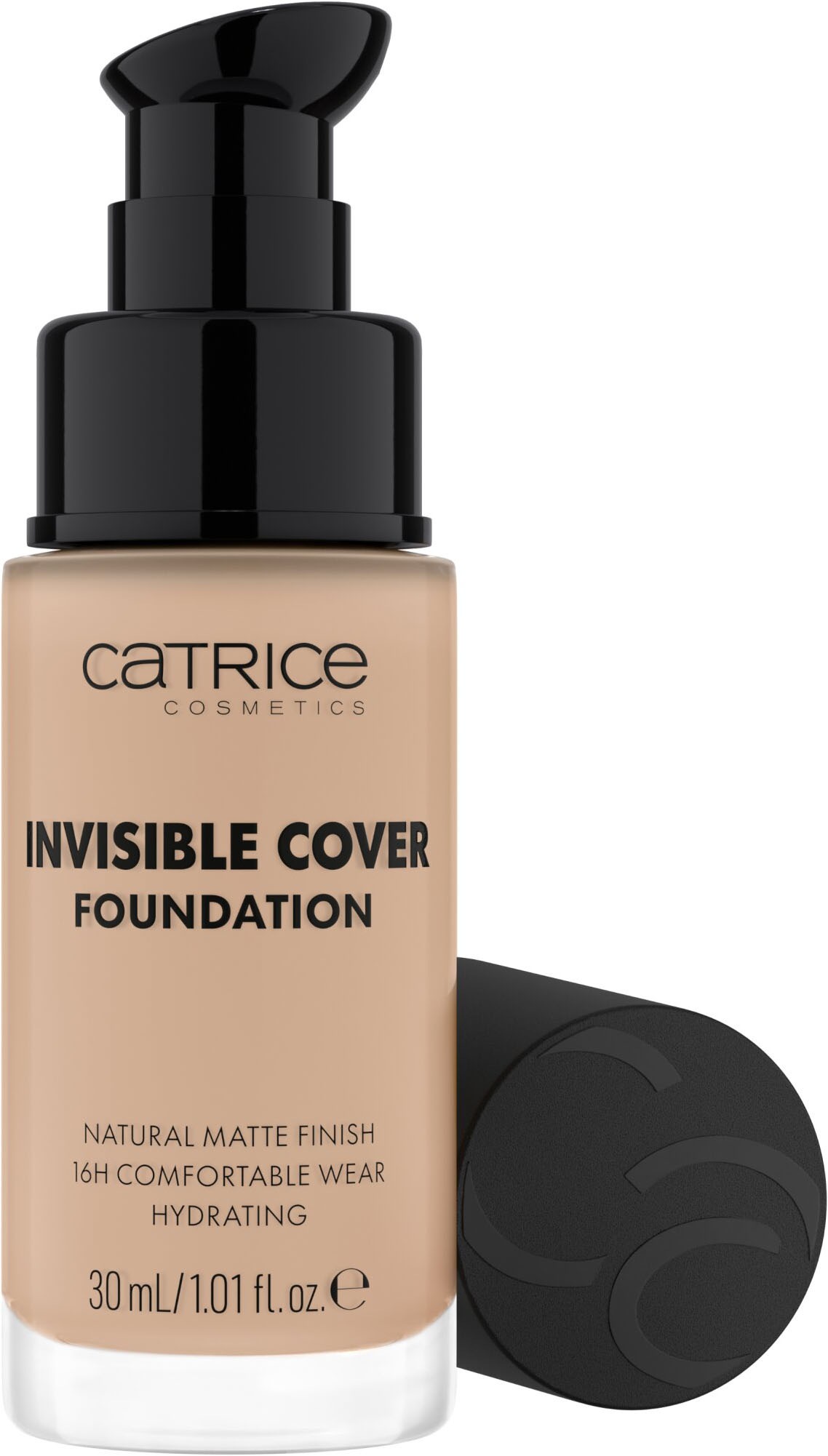 Catrice Foundation »Invisible Cover Foundation«, (Set, 3 tlg.), mit langanhaltendem Finish